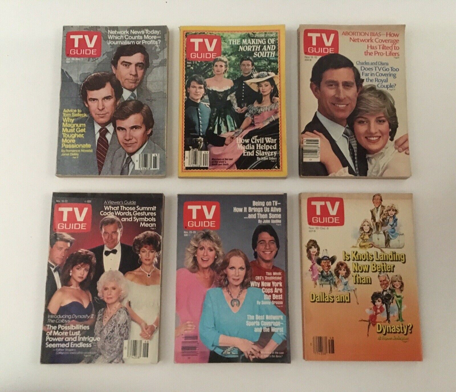 Complete Year Of TV Guide Magazines 1985, 52 Issues- Special Issue Fall Preview