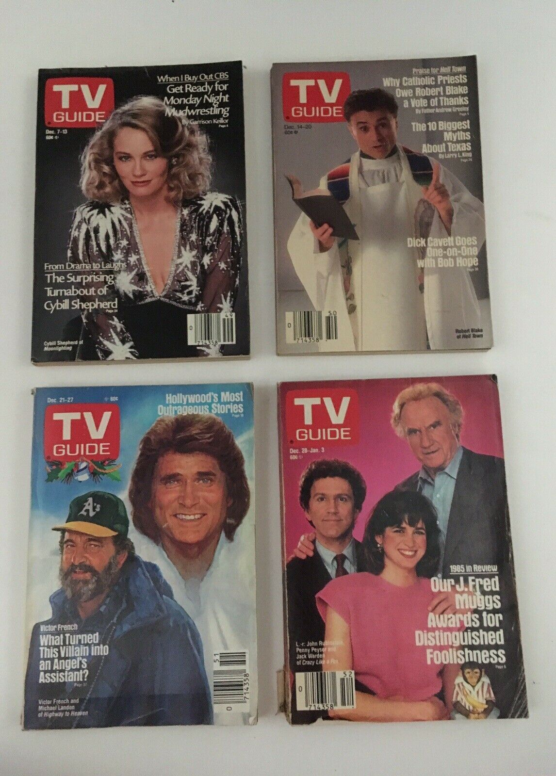 Complete Year Of TV Guide Magazines 1985, 52 Issues- Special Issue Fall Preview