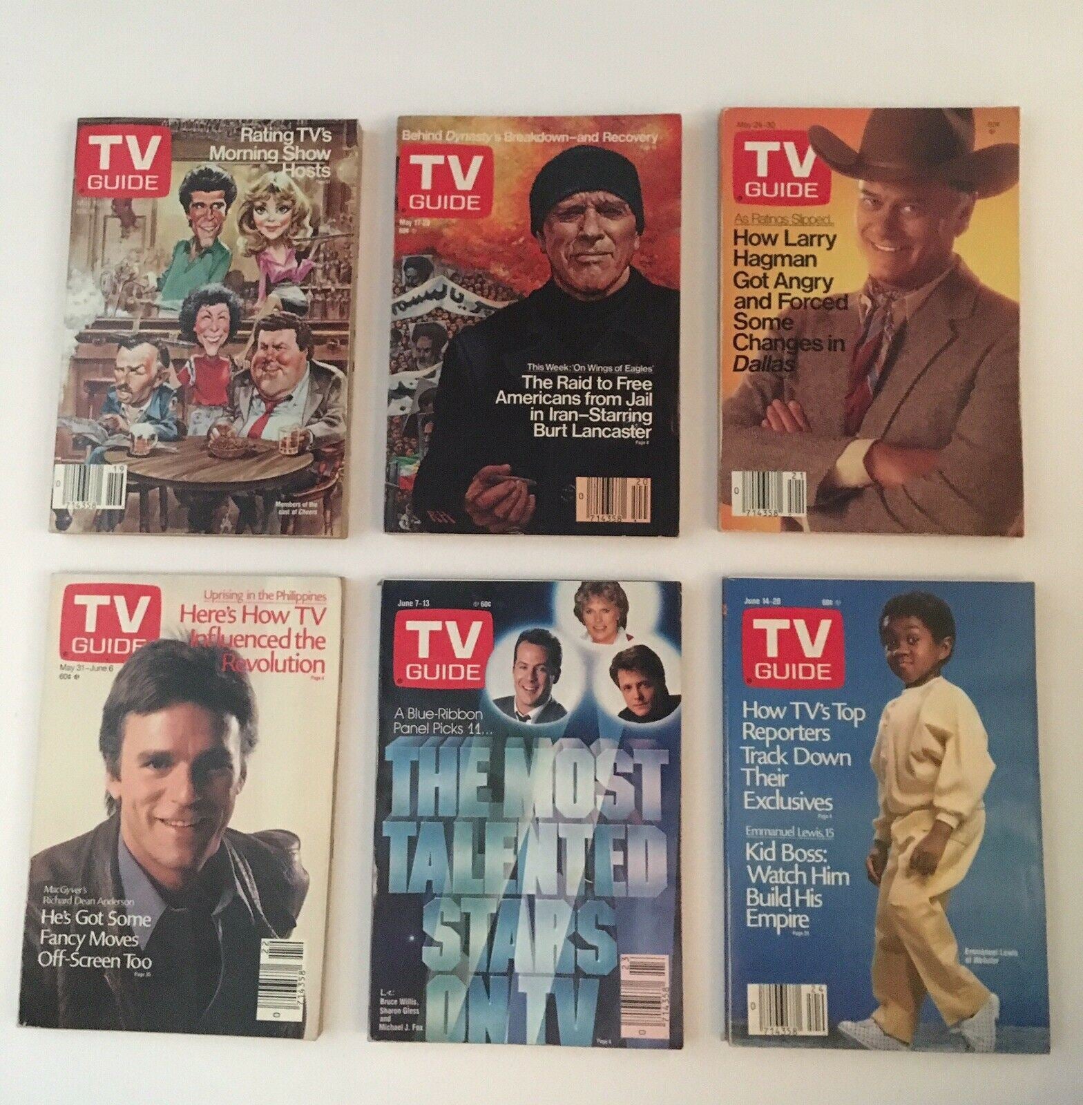 Complete Year Of TV Guide Magazines 1986, 52 Issues- Special Issue Fall Preview