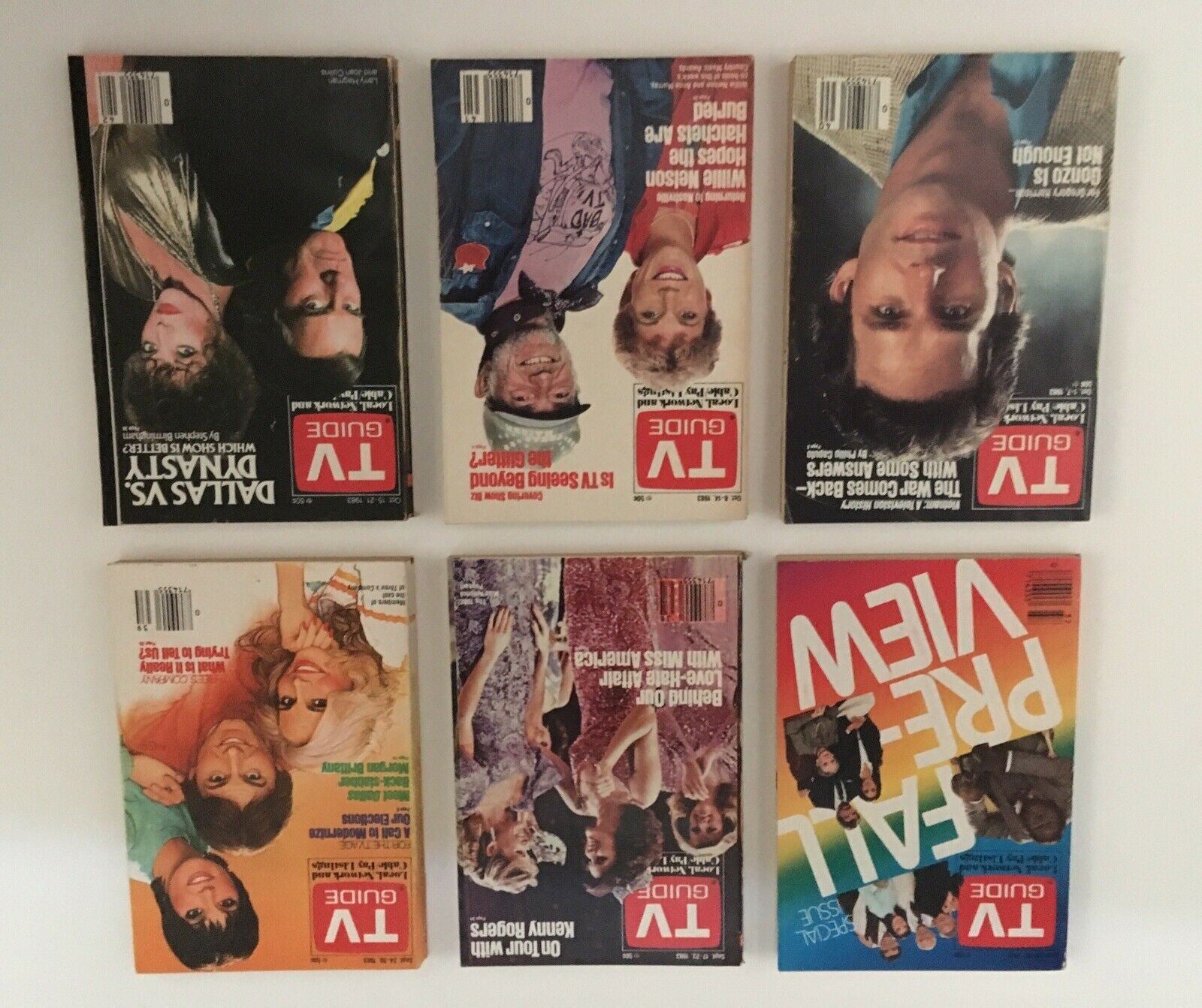 Complete Year Of TV Guide Magazines 1983, 52 Issues + Special Issue Fall Preview