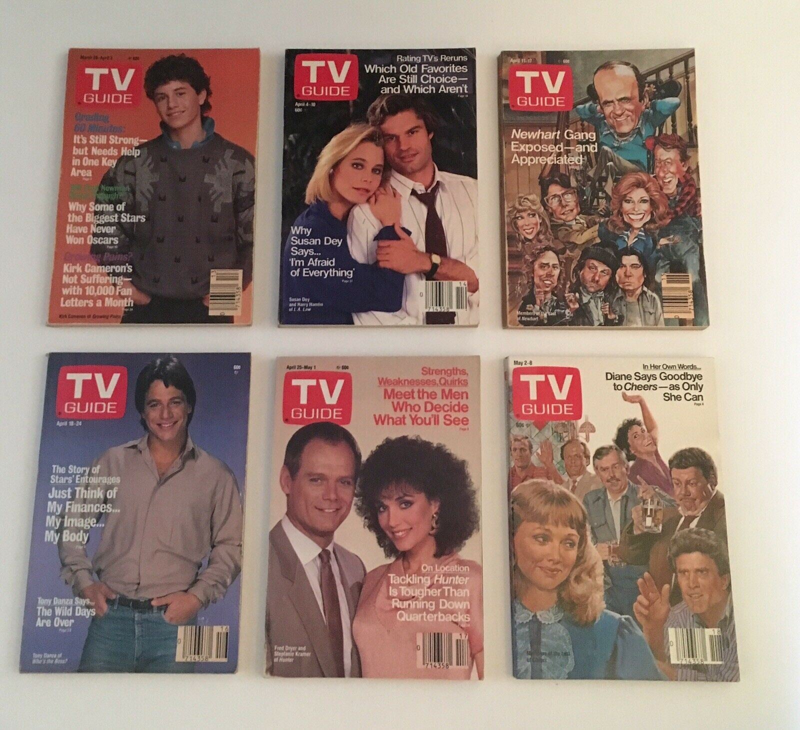 Complete Year Of TV Guide Magazines 1987, 52 Issues- Special Issue Fall Preview