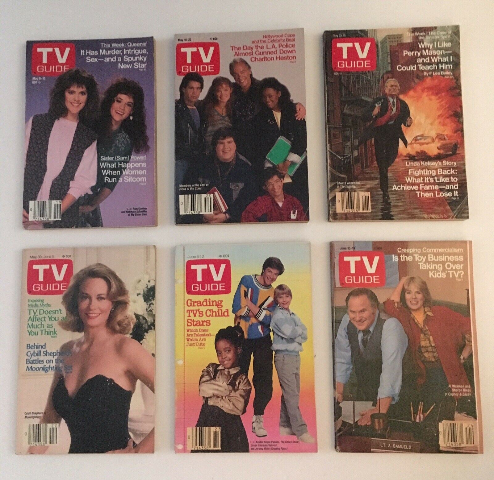 Complete Year Of TV Guide Magazines 1987, 52 Issues- Special Issue Fall Preview