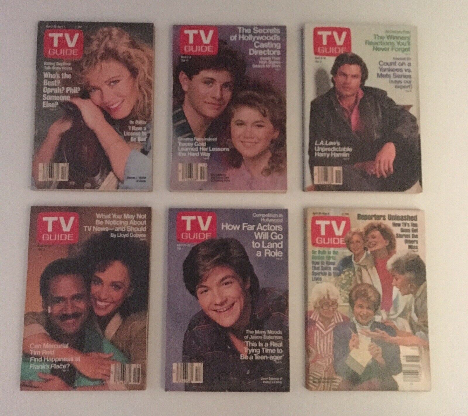 Complete Year Of TV Guide Magazines 53 Issues 1988, Special Issue Fall Preview