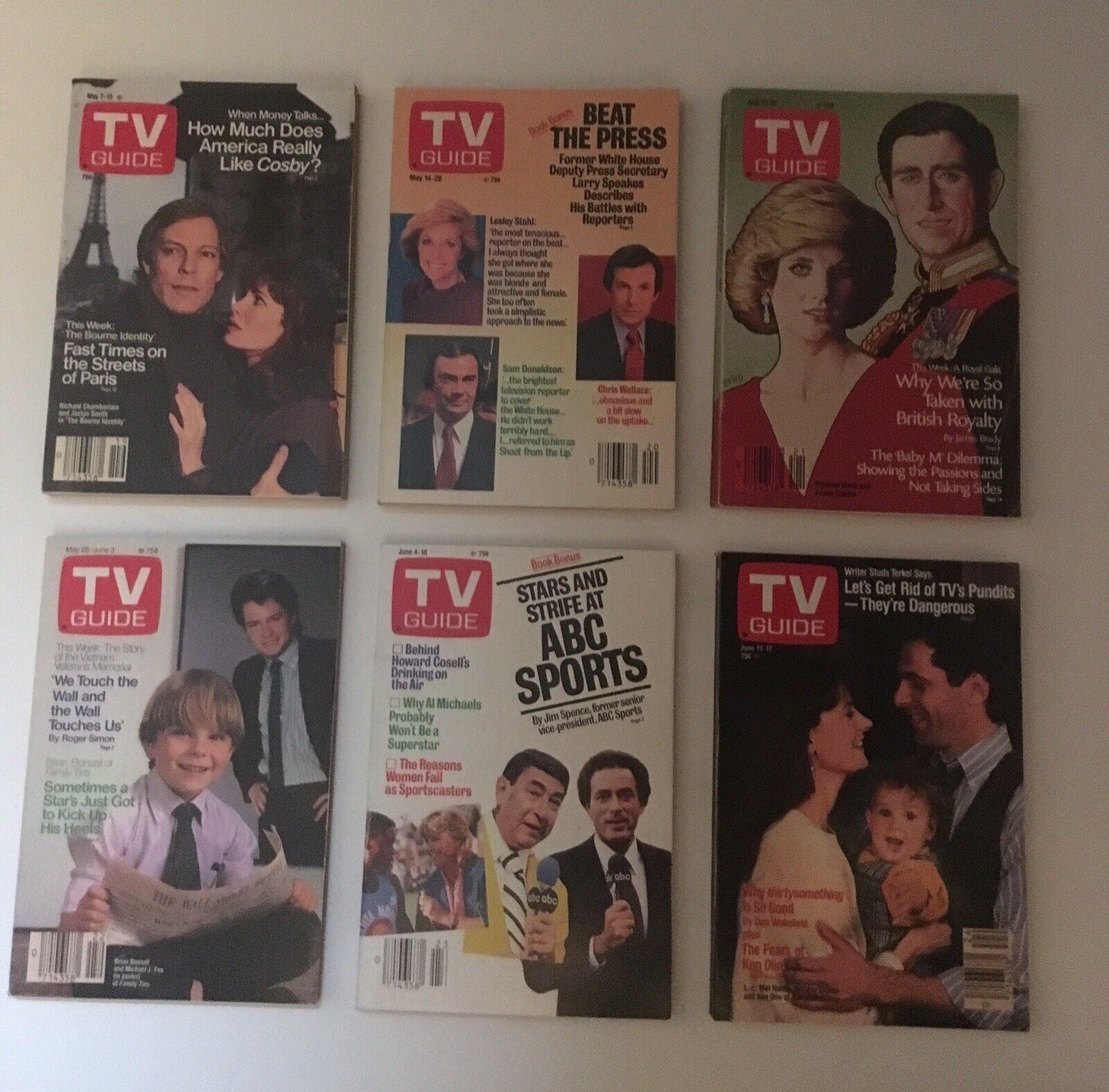 Complete Year Of TV Guide Magazines 53 Issues 1988, Special Issue Fall Preview