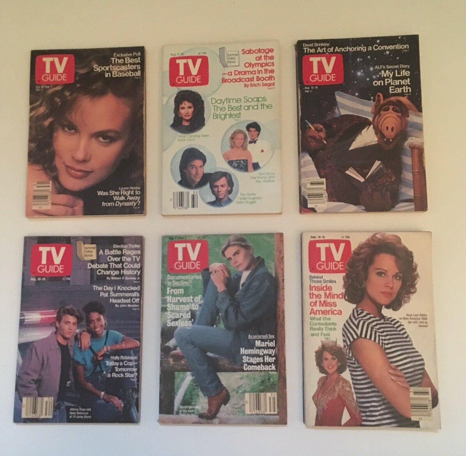 Complete Year Of TV Guide Magazines 53 Issues 1988, Special Issue Fall Preview