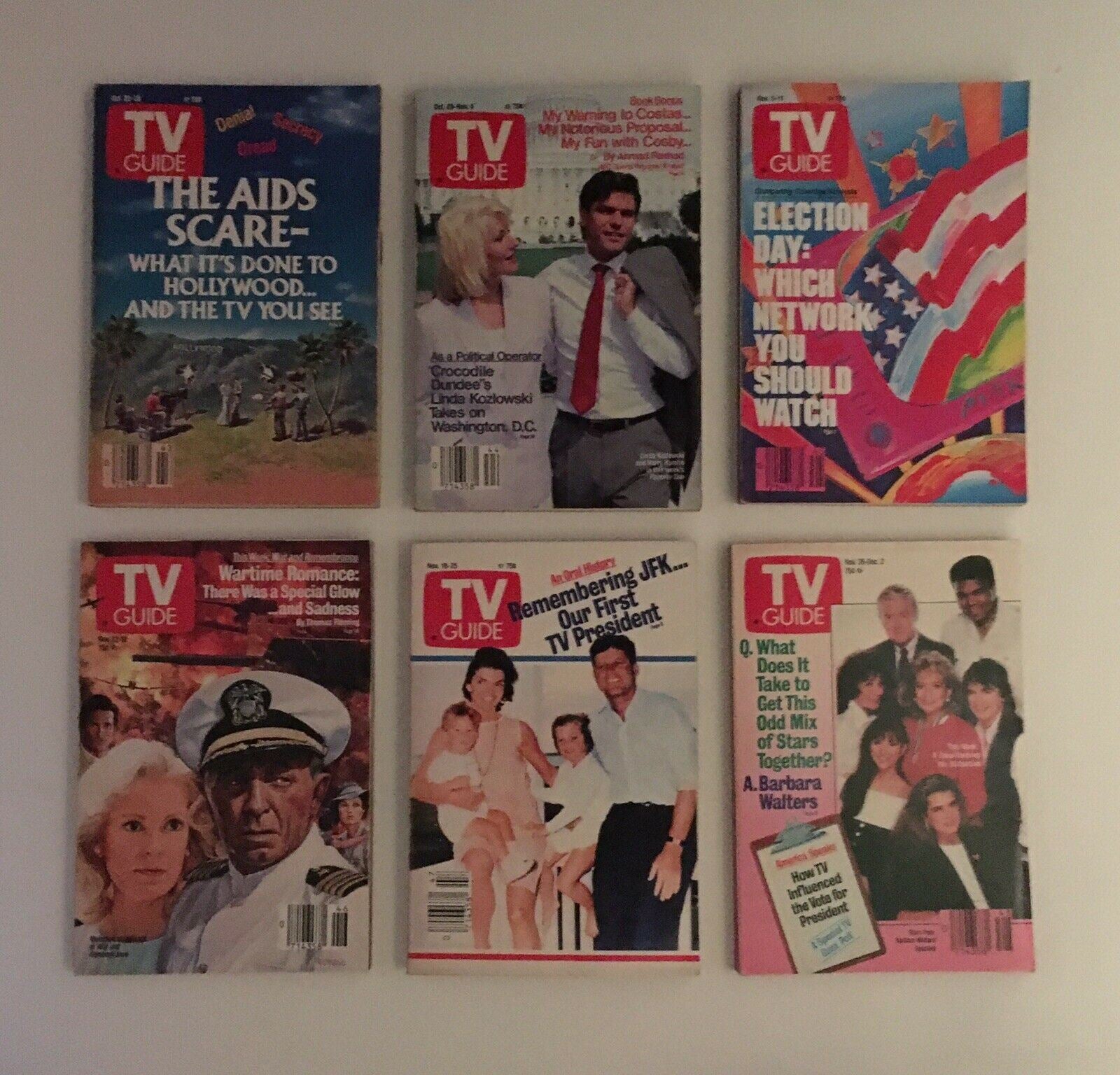 Complete Year Of TV Guide Magazines 53 Issues 1988, Special Issue Fall Preview