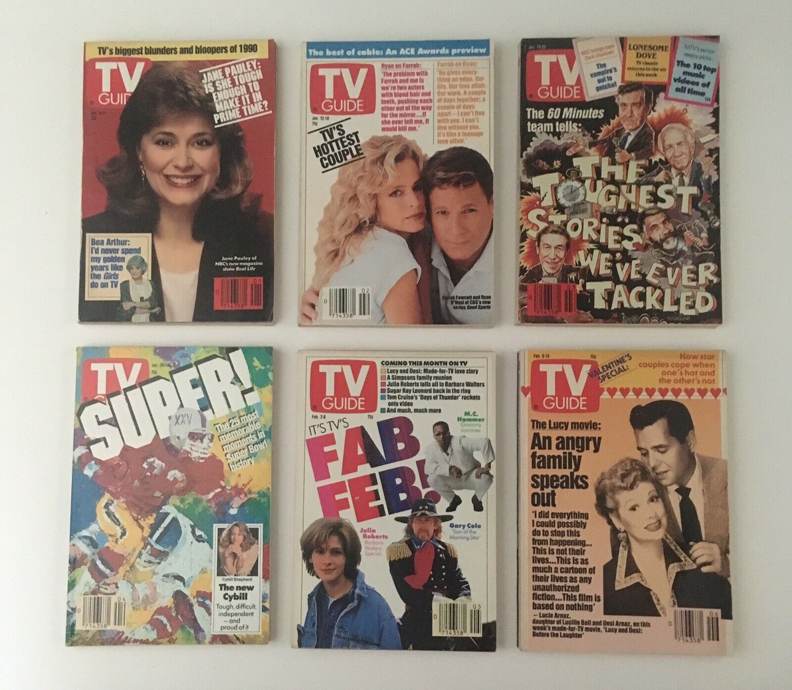 TV Guide Magazines 1991 Complete 52 Issues Special Issue Fall Previews