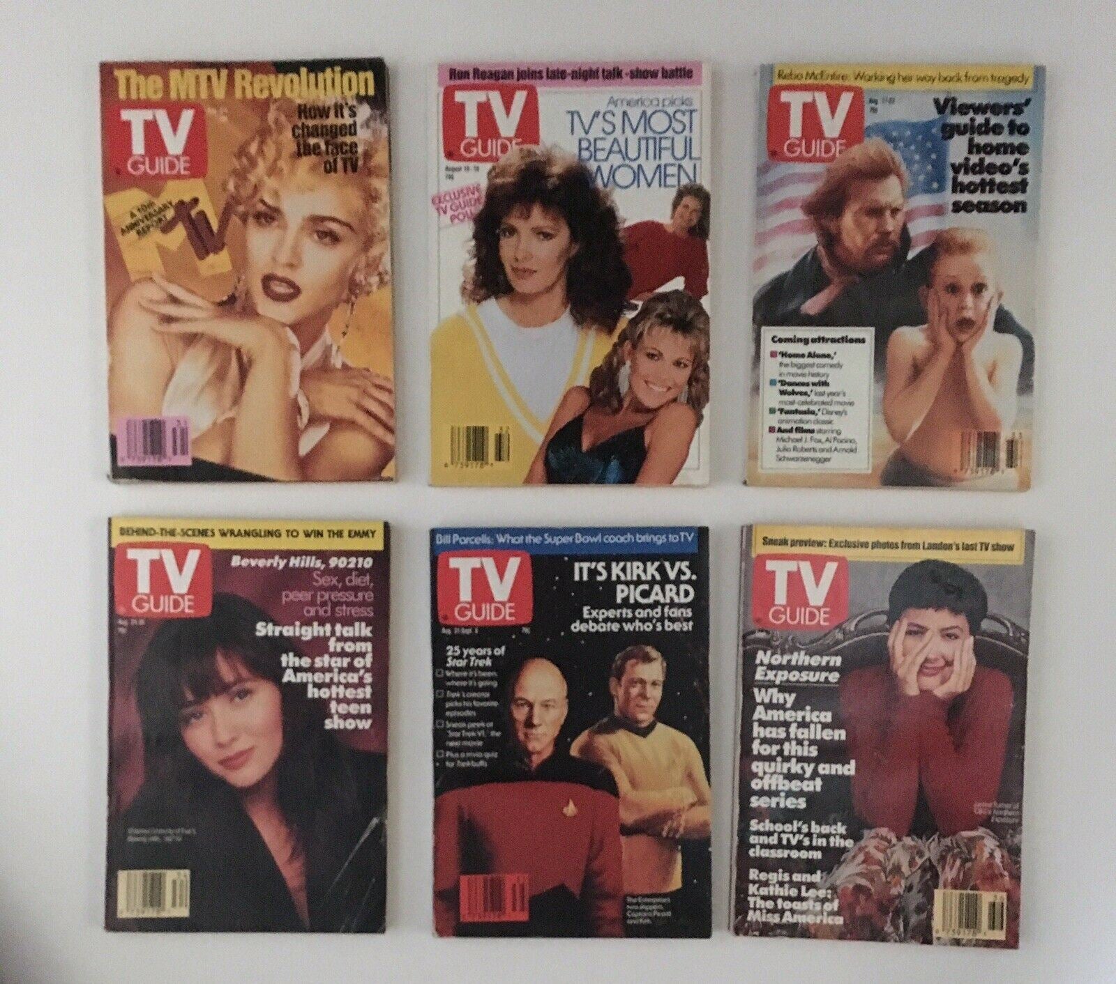 TV Guide Magazines 1991 Complete 52 Issues Special Issue Fall Previews