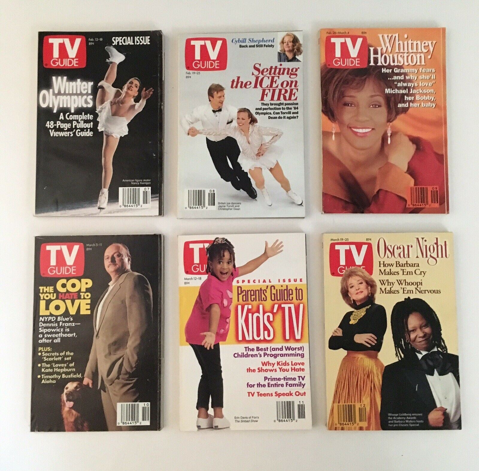 TV Guide Magazines 1994 Complete 53 Issues Special Fall Previews