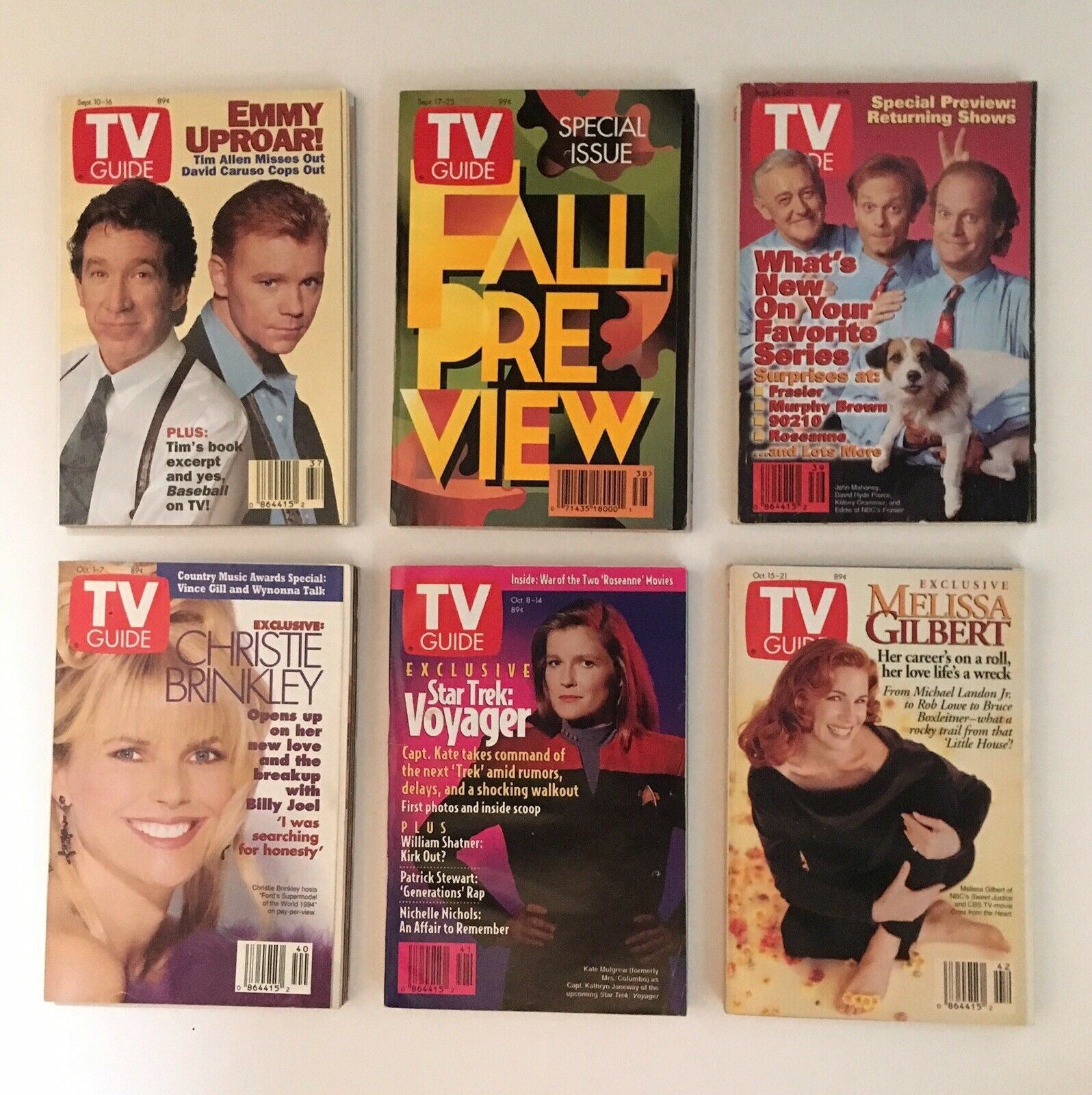 TV Guide Magazines 1994 Complete 53 Issues Special Fall Previews