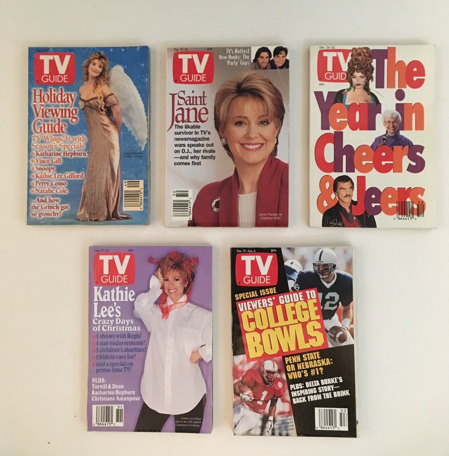 TV Guide Magazines 1994 Complete 53 Issues Special Fall Previews