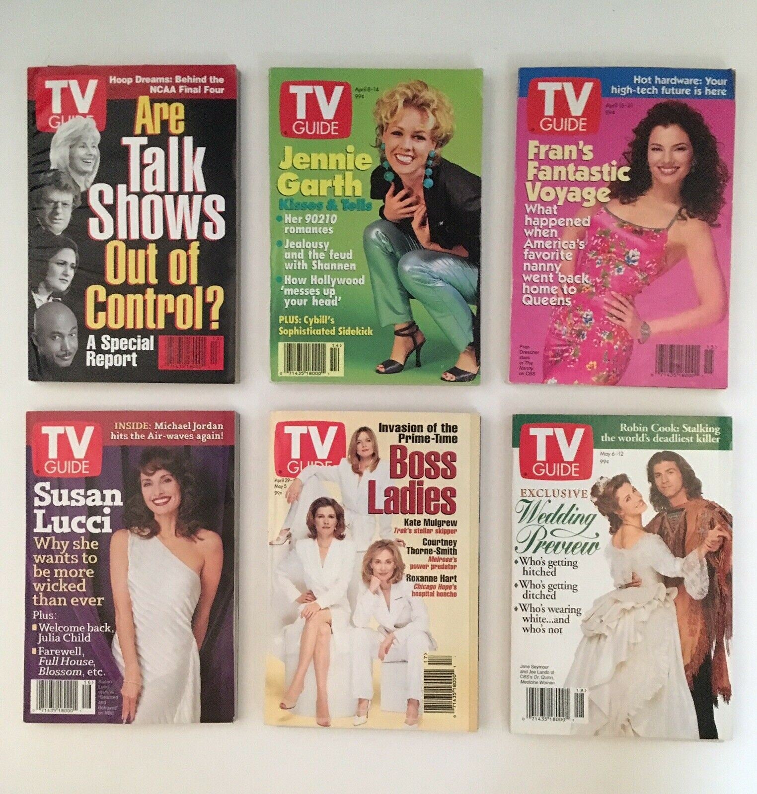 TV Guide Magazines 1995 Complete 52 Issues Special Issue Fall Previews