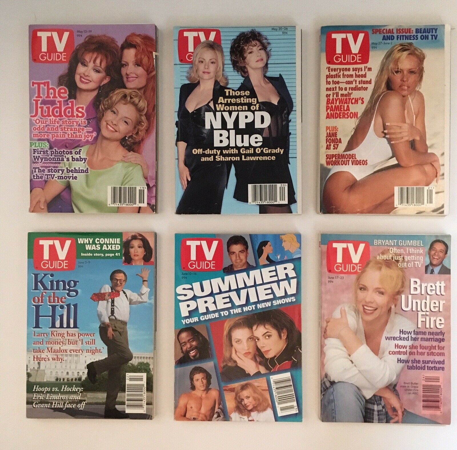 TV Guide Magazines 1995 Complete 52 Issues Special Issue Fall Previews