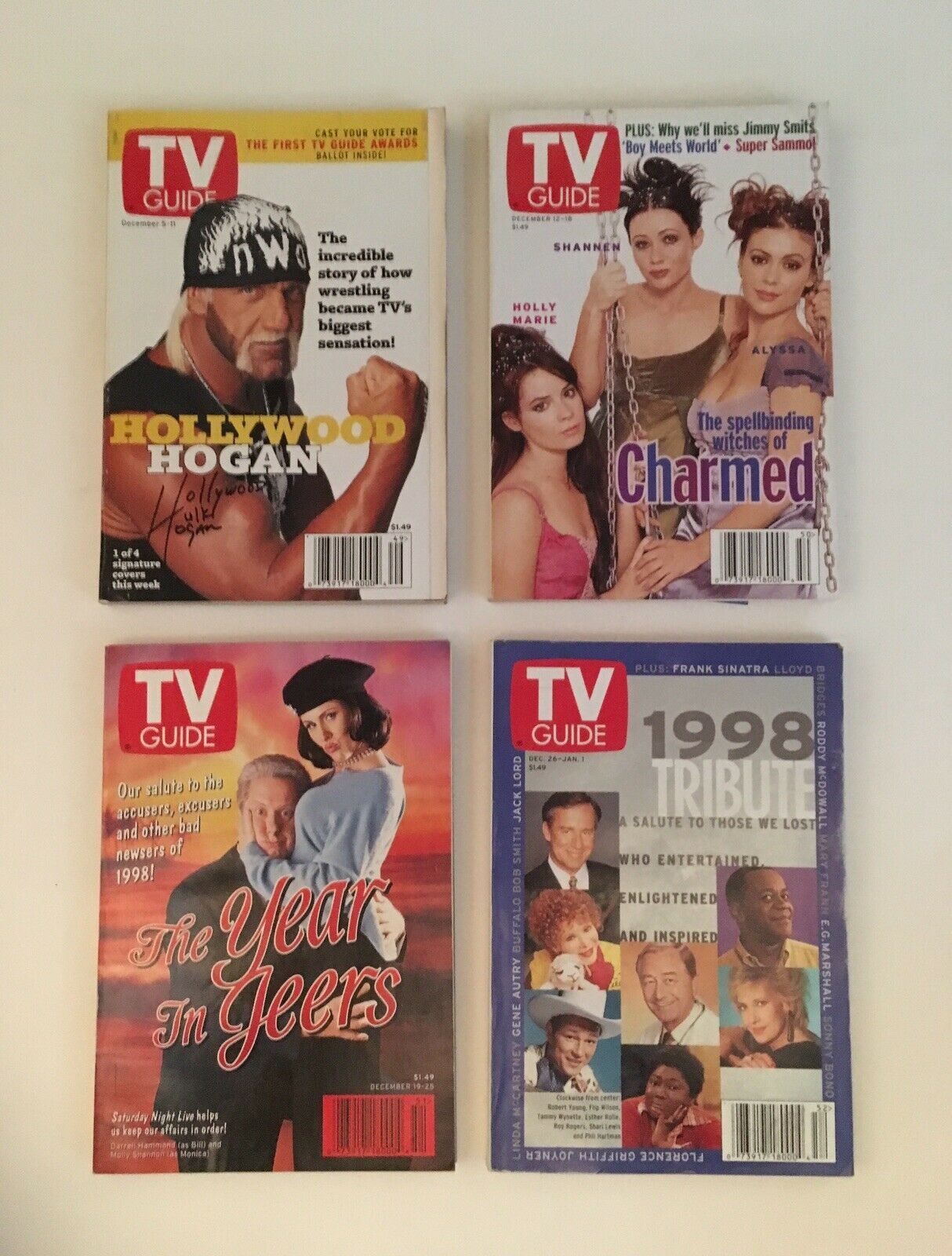 TV Guide Magazines 1998 Complete 52 Issues Special Issue Winter & Fall Previews