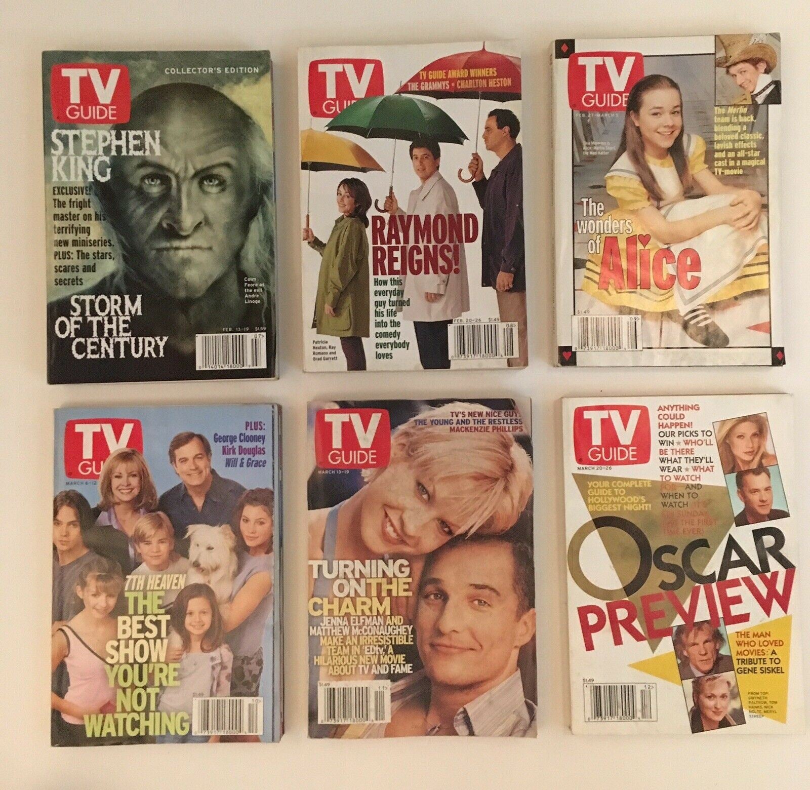 TV Guide Magazines 1999 Complete 52 Issues Special Issue Fall Previews