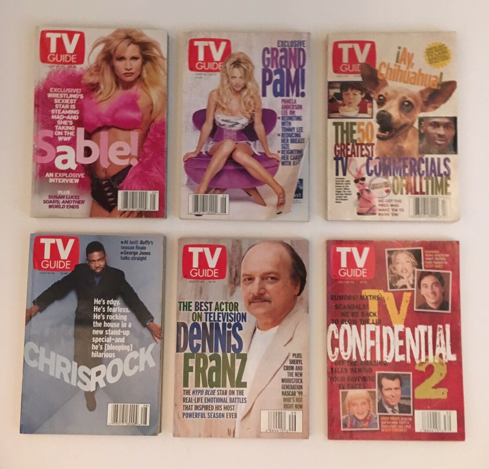 TV Guide Magazines 1999 Complete 52 Issues Special Issue Fall Previews