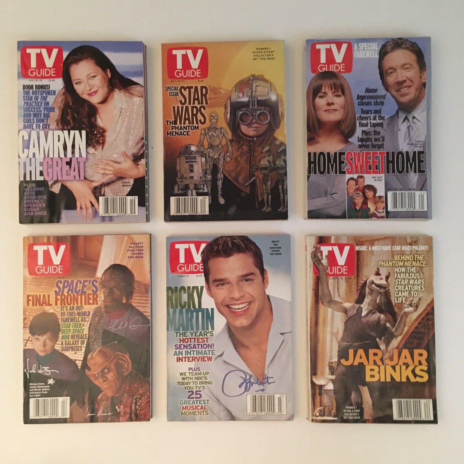 TV Guide Magazines 1999 Complete 52 Issues Special Issue Fall Previews