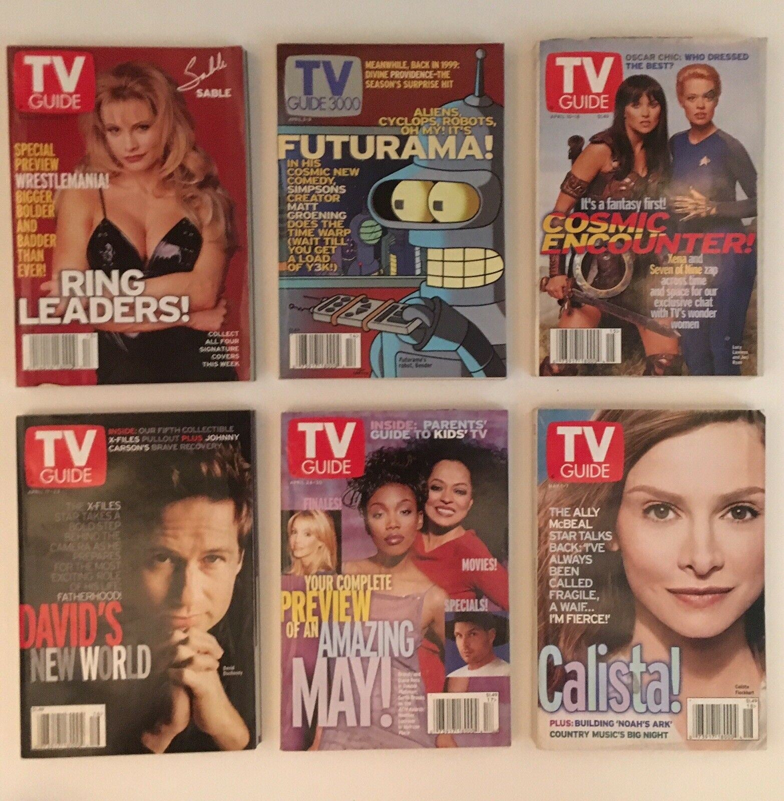 TV Guide Magazines 1999 Complete 52 Issues Special Issue Fall Previews