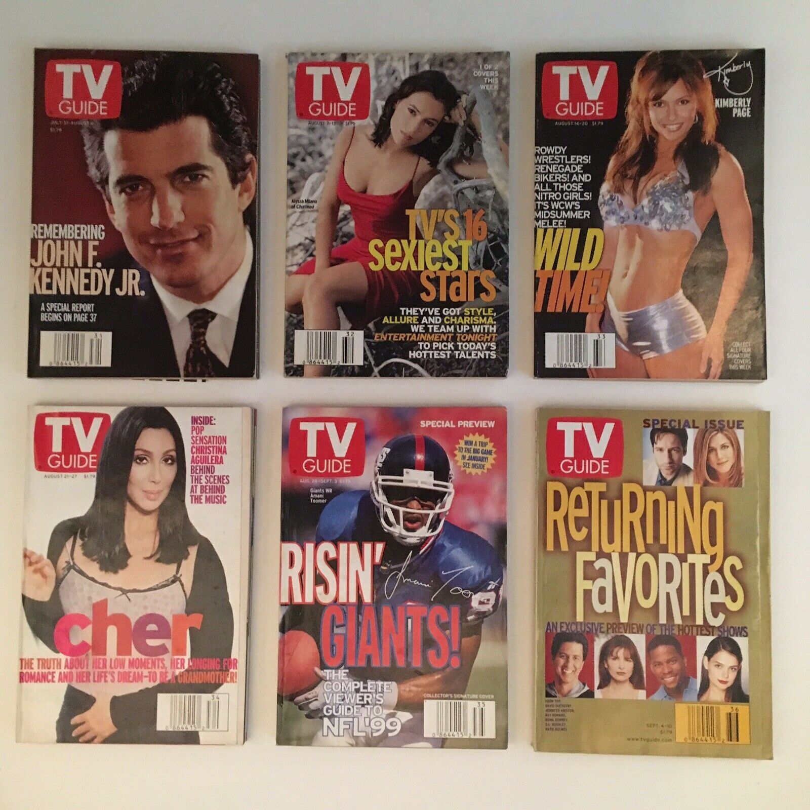 TV Guide Magazines 1999 Complete 52 Issues Special Issue Fall Previews