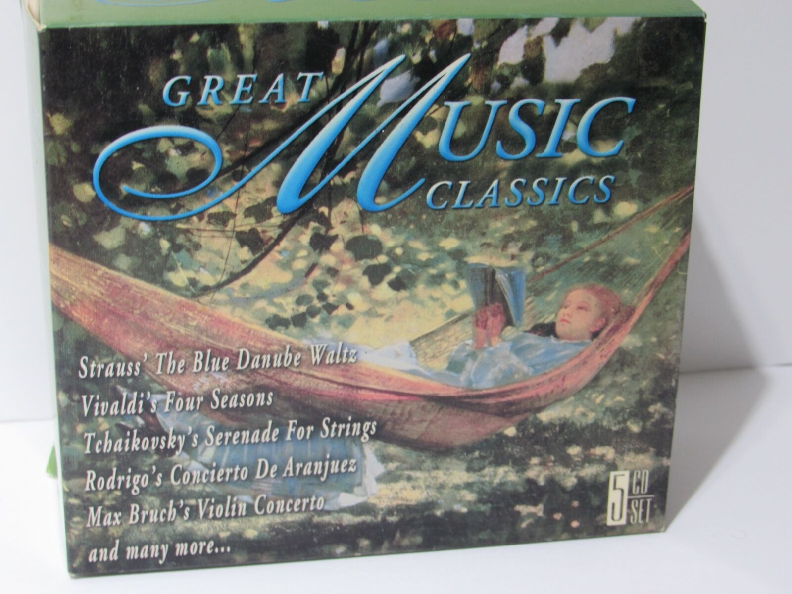 Great Music Classics 5 CD Set - Strauss Waltz, Guitar Classics, Baroque Classics