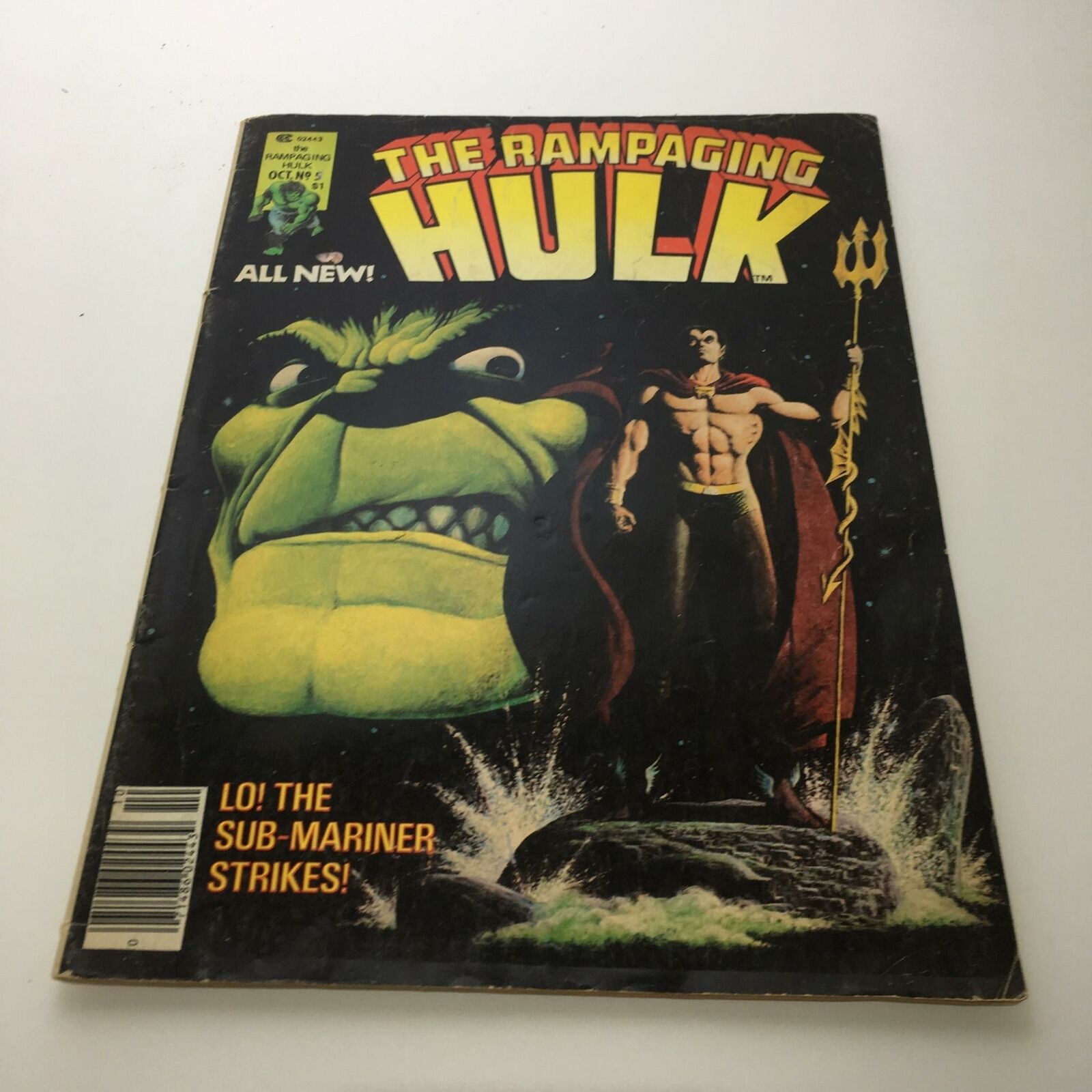 The Rampaging Hulk #5 Vol 1 1977