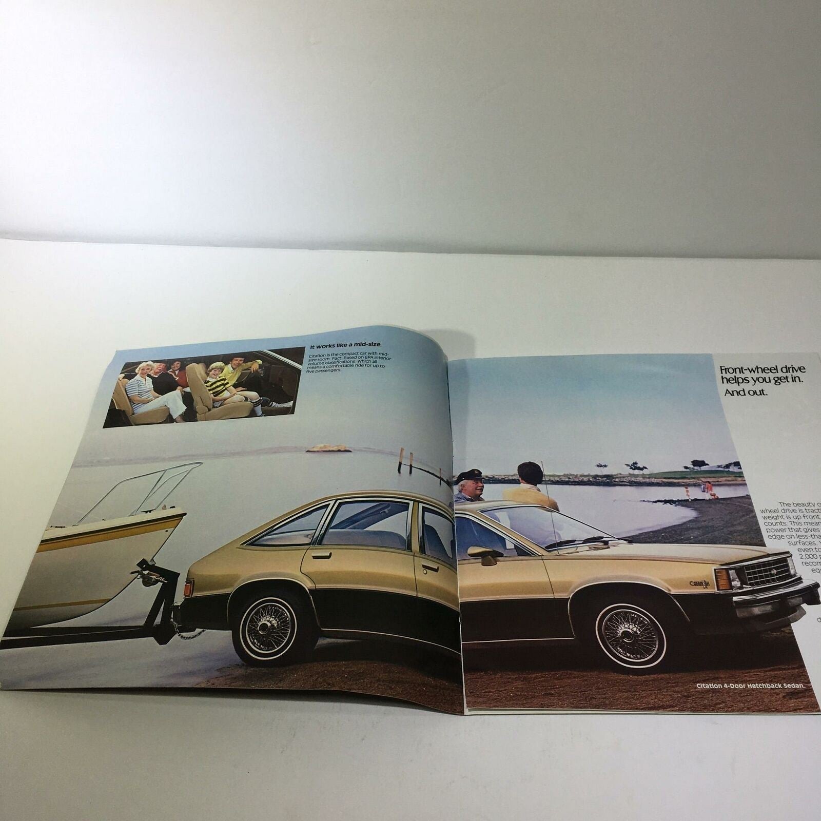 1981 Chevrolet Citation 4-Door Hatchback Sedan Car Sale Brochure