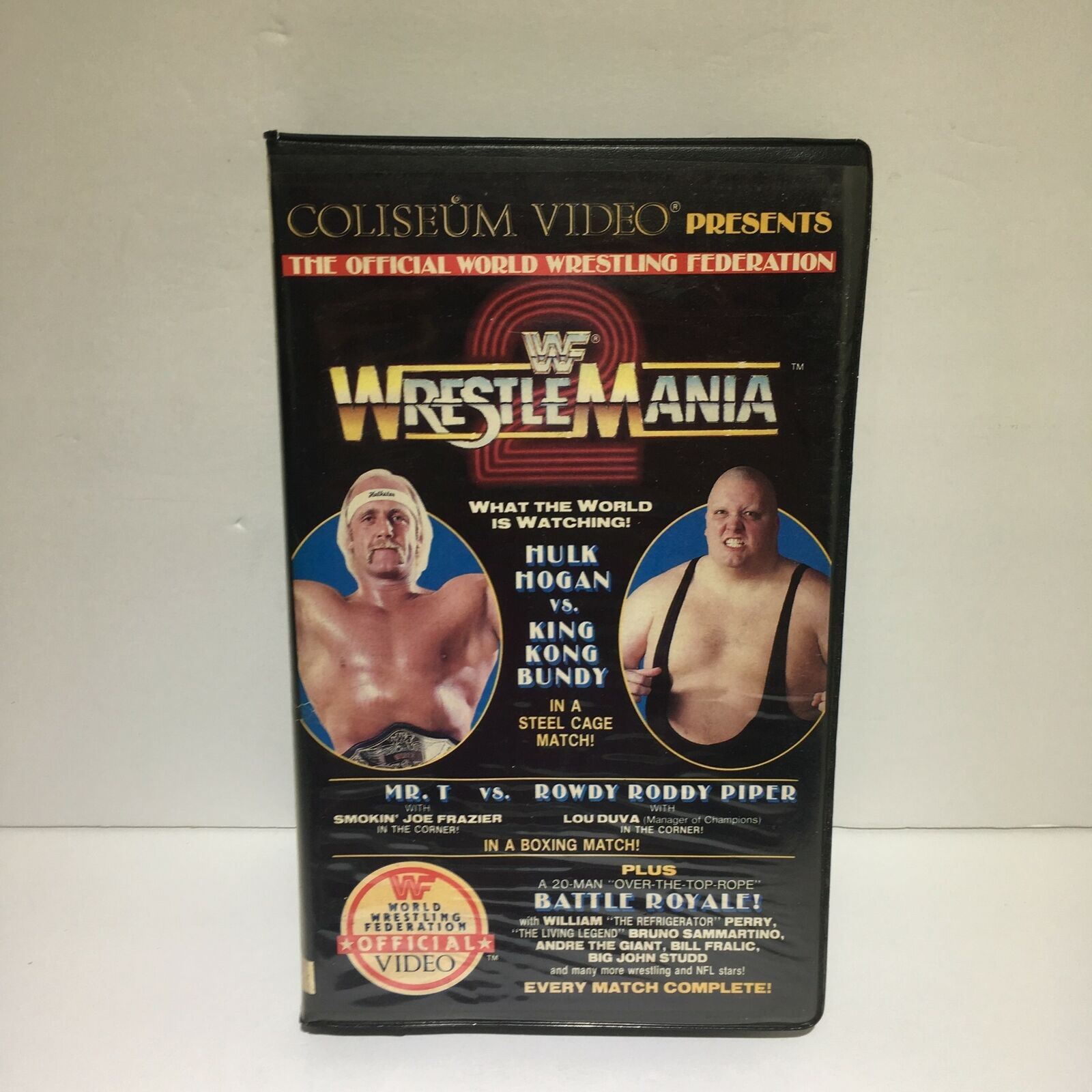 WWF Wrestle Mania 2: Hulk Hogan VS King Kong Bundy