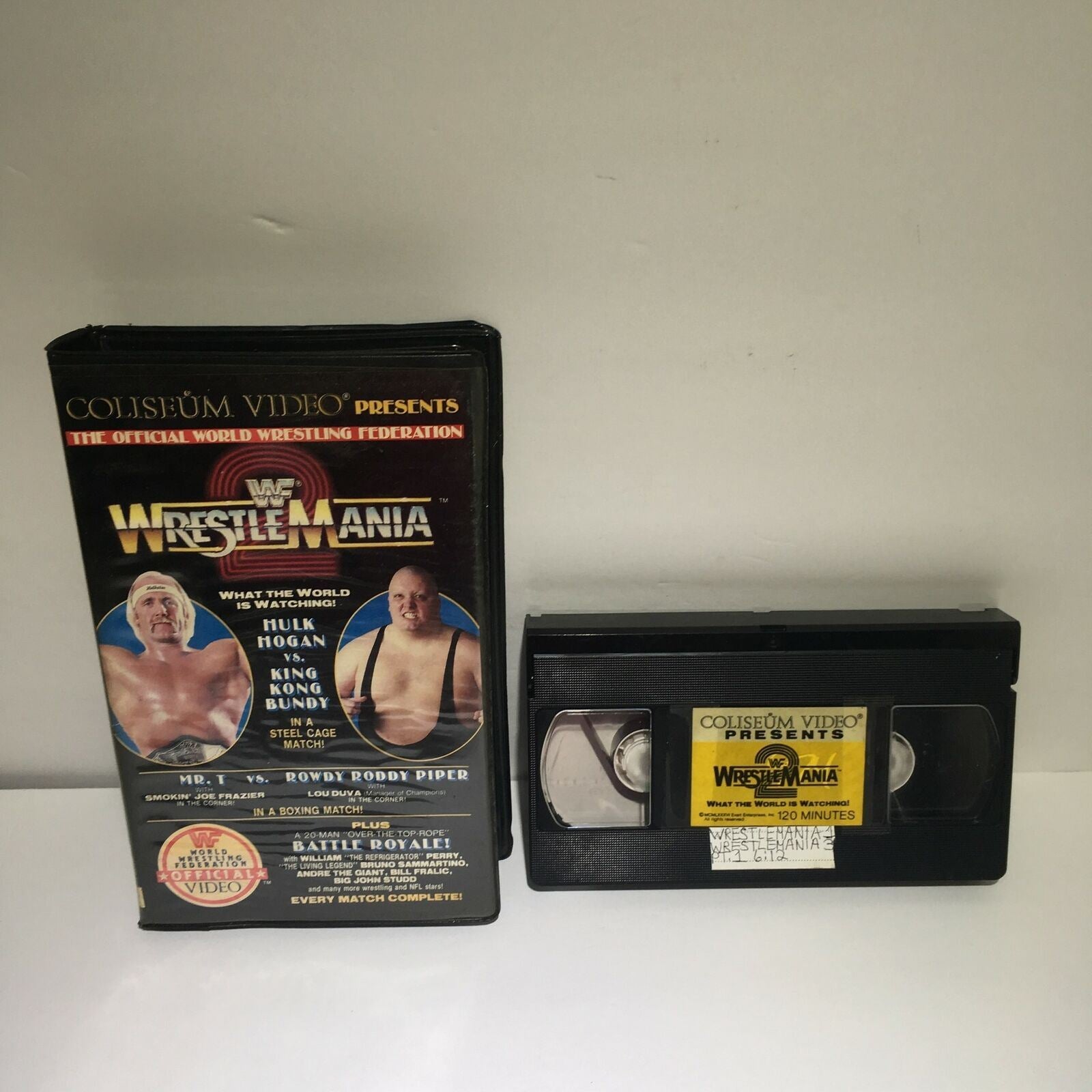 WWF Wrestle Mania 2: Hulk Hogan VS King Kong Bundy