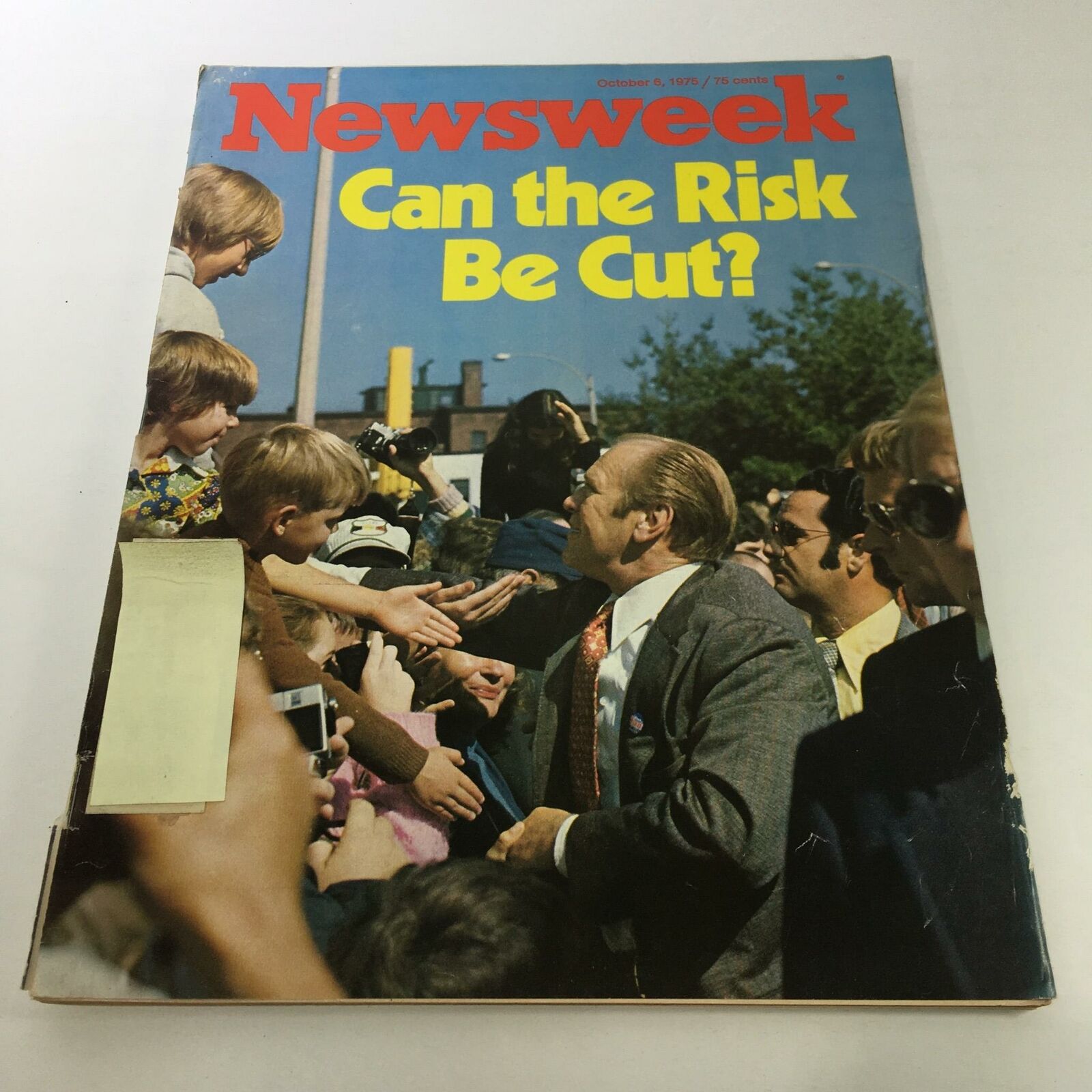 Newsweek Magazine: October 6 1975 - Can The Risk Be Cut?