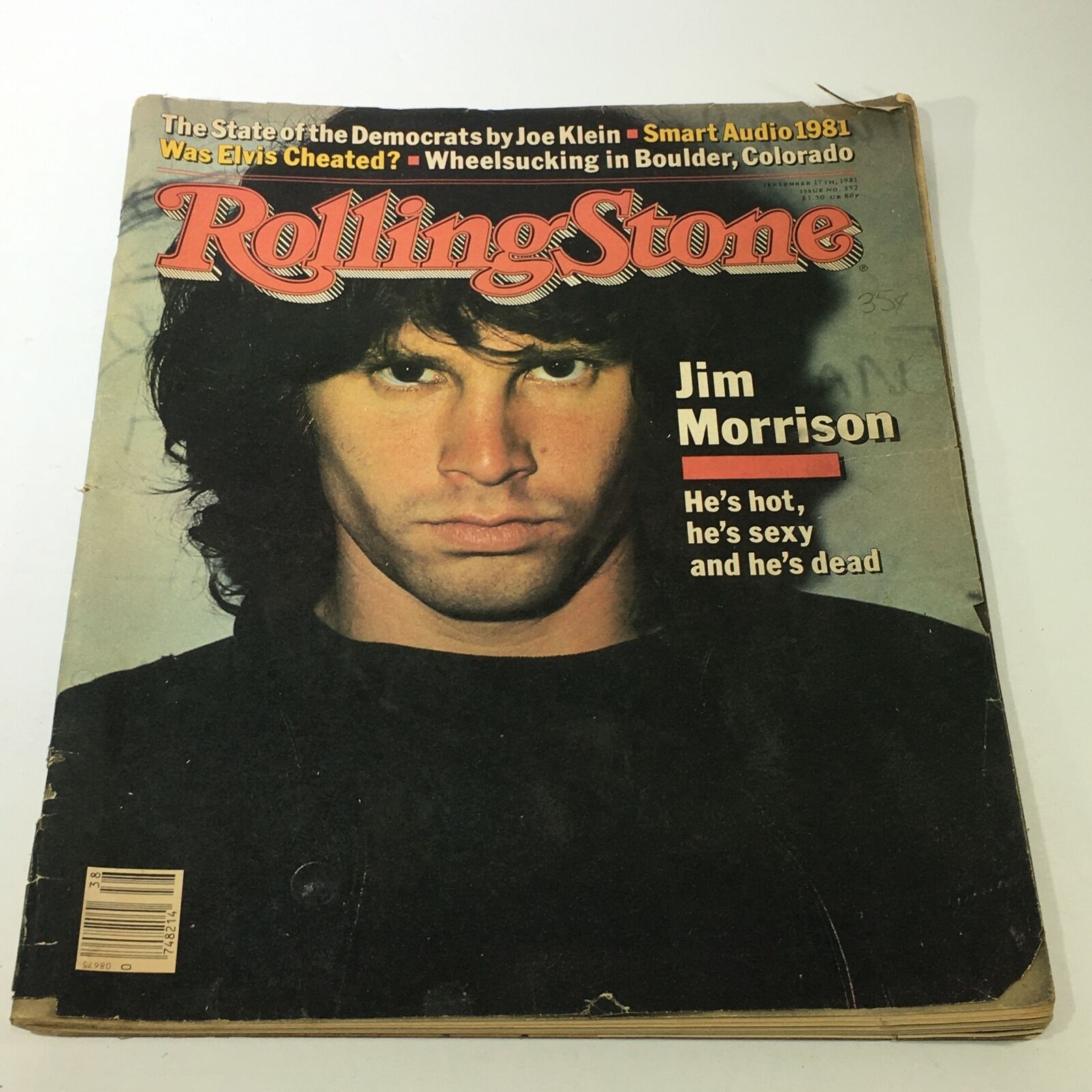 VTG Rolling Stone Magazine: September 7 1981 - Jim Morrison Cover