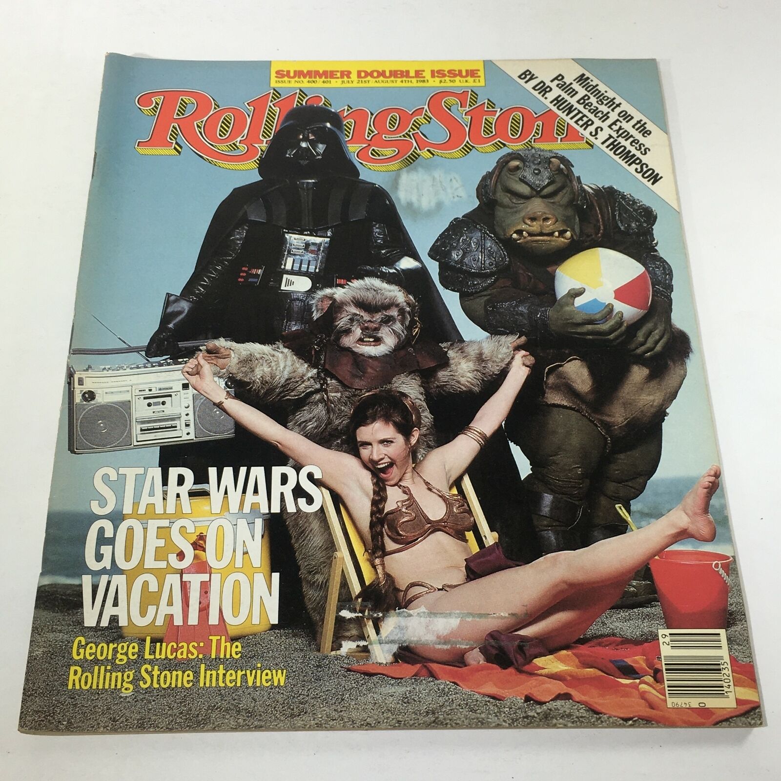 VTG Rolling Stone: July 21-August 4 1983 - Star Wars' Darth Vader, Princess Leia