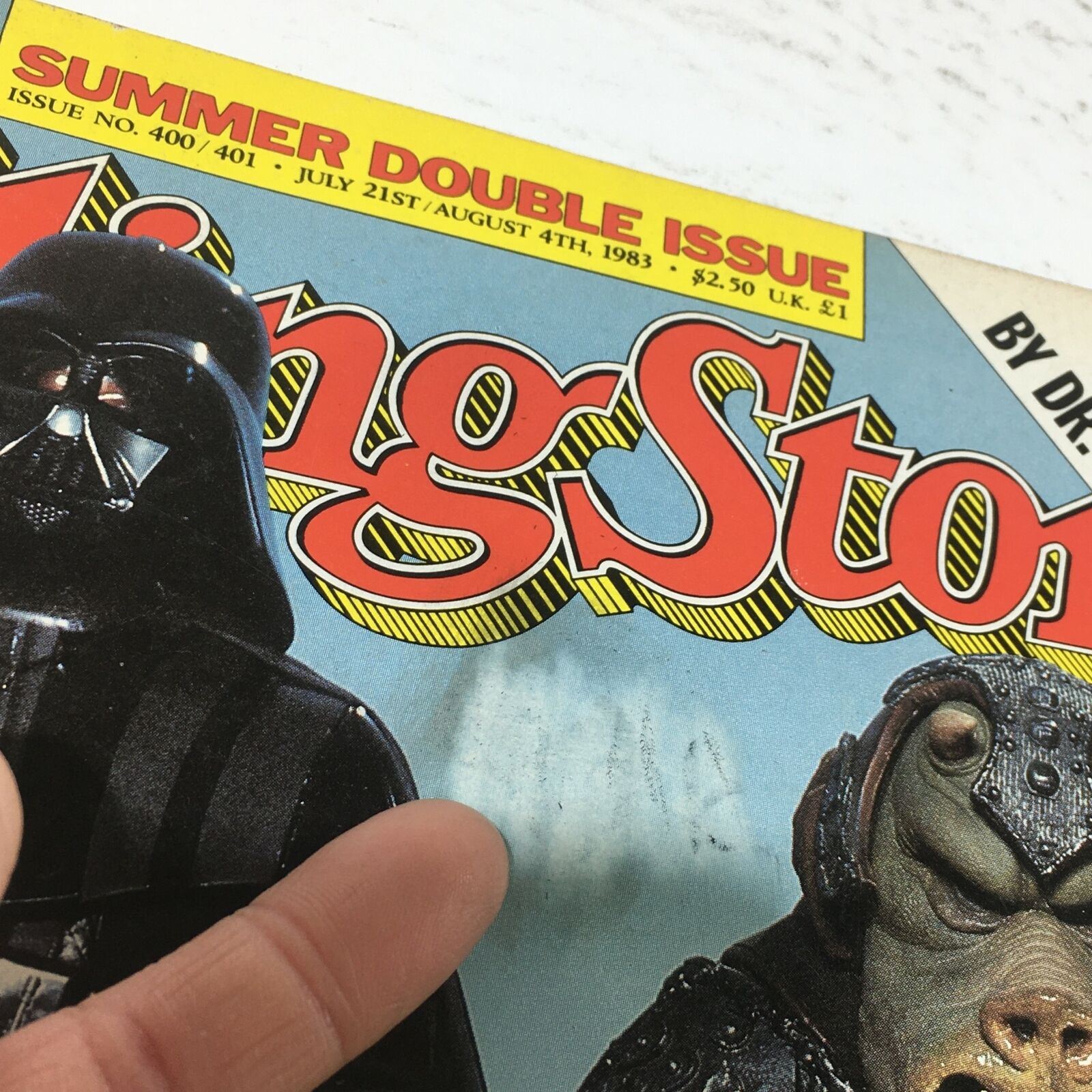 VTG Rolling Stone: July 21-August 4 1983 - Star Wars' Darth Vader, Princess Leia