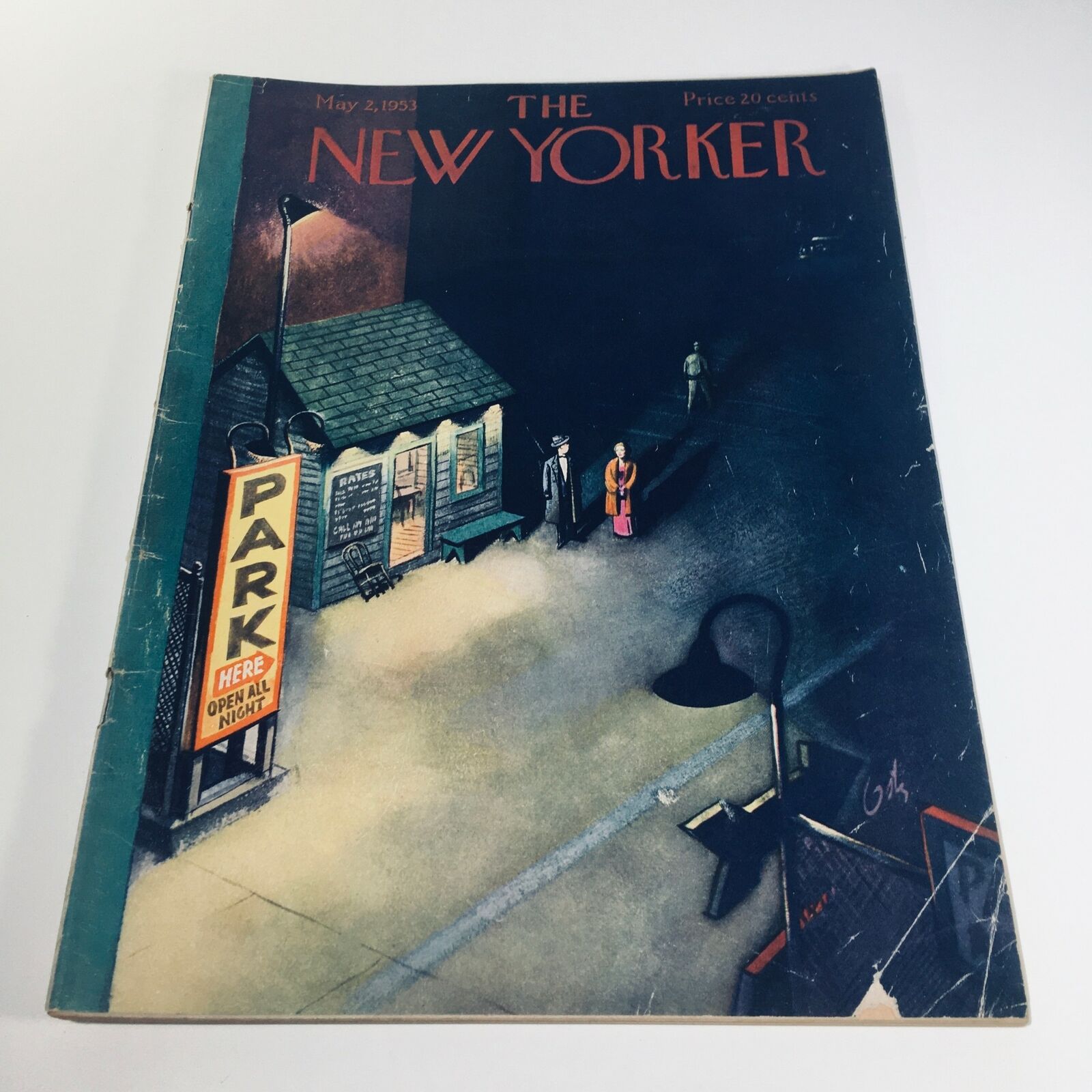 The New Yorker Magazine May 2 1953 Full Theme Cover by Arthur Getz No Label