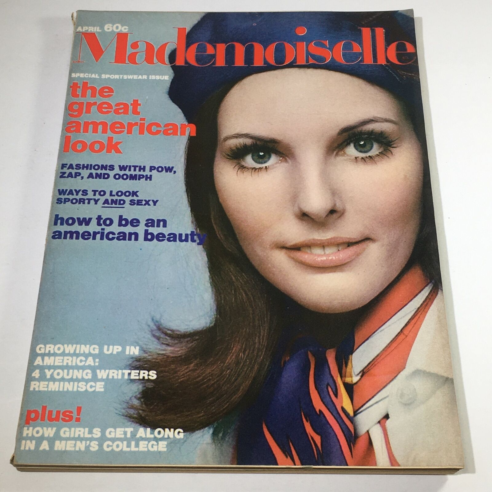 VTG Mademoiselle Magazine: April 1969 - Teen Fashion Special Sportswear Issue