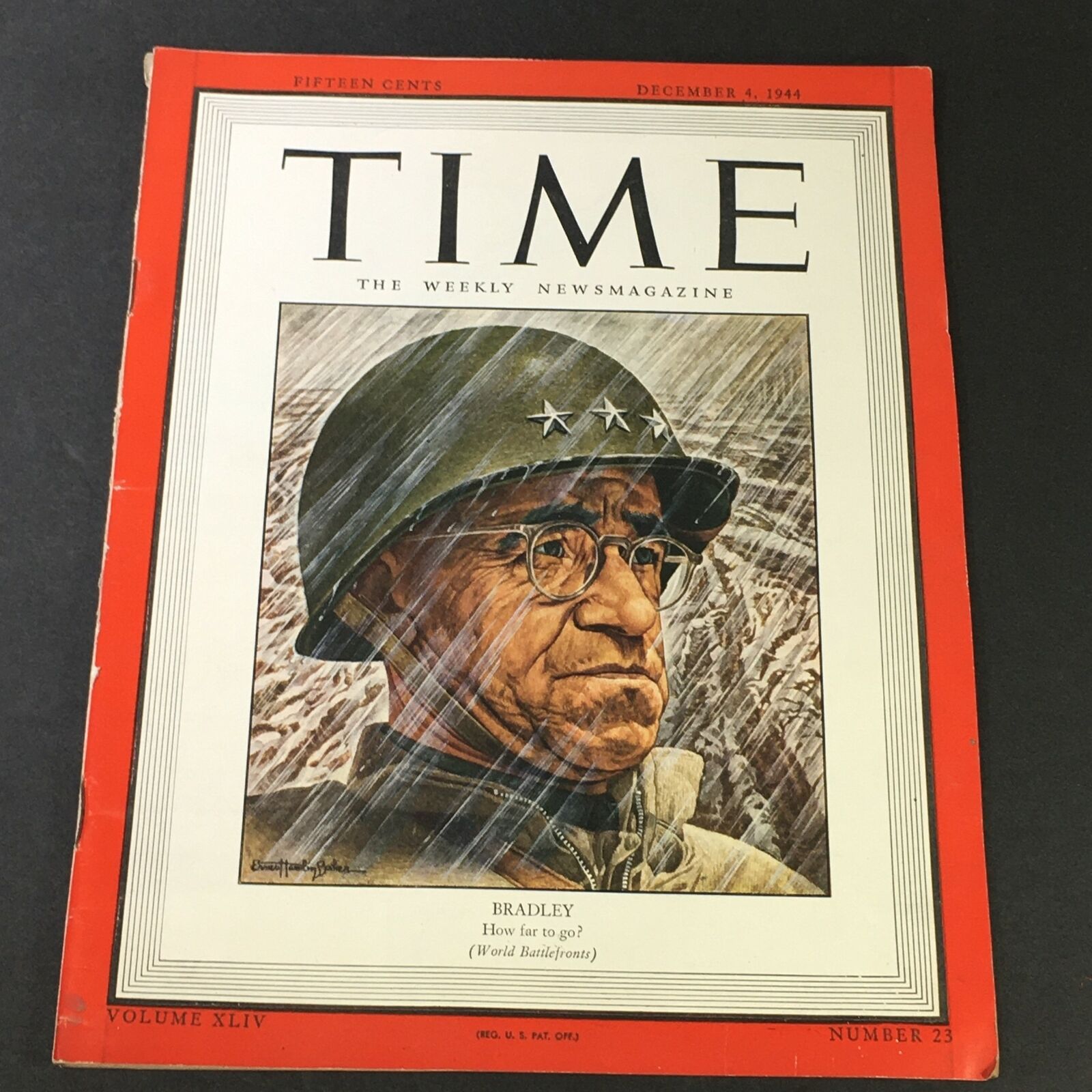 VTG Time Magazine Vol. 44 #23 December 4 1944 - General Omar Nelson Bradley