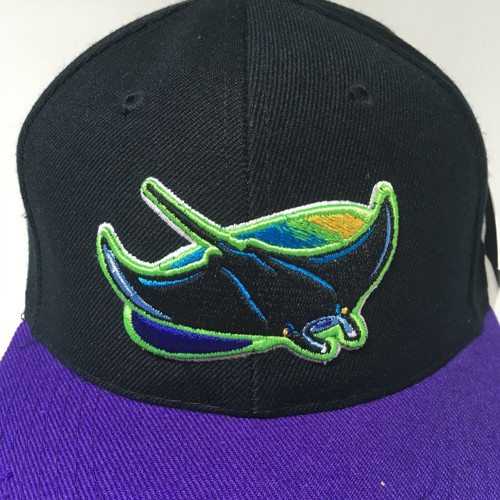 VTG MLB Tampa Bay Devil Rays Logo Sports Specialties Snapback Cap Hat OSFA NWT