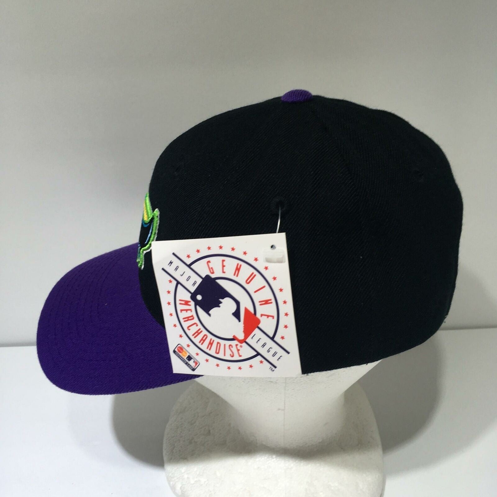 VTG MLB Tampa Bay Devil Rays Logo Sports Specialties Snapback Cap Hat OSFA NWT