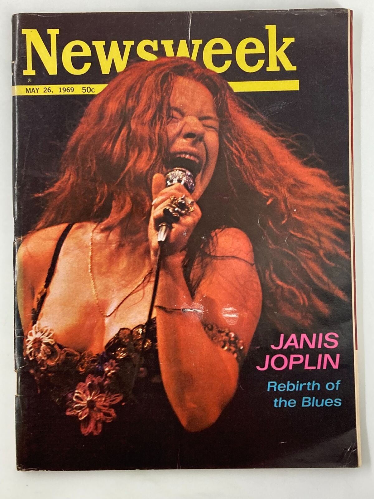 VTG Newsweek Magazine May 26 1969 Janis Joplin Rebirth of the Blues No Label