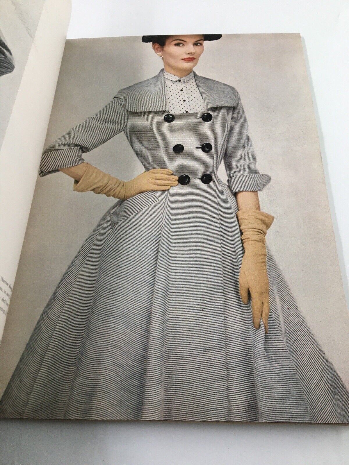 Harper's Bazaar March 1952 Fashion American Collections Paris Openings No Label