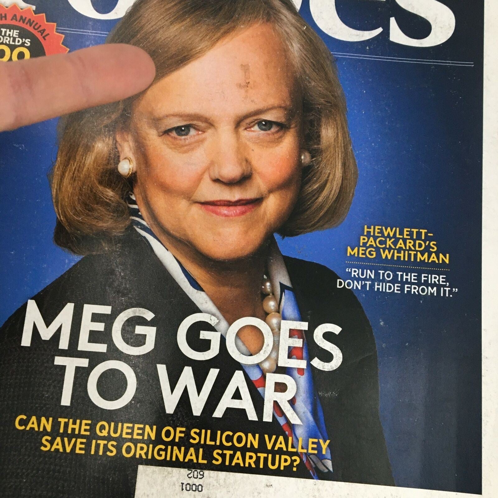 Forbes Magazine June 10 2013 Hewlett-Packard's Meg Whitman Goes To War