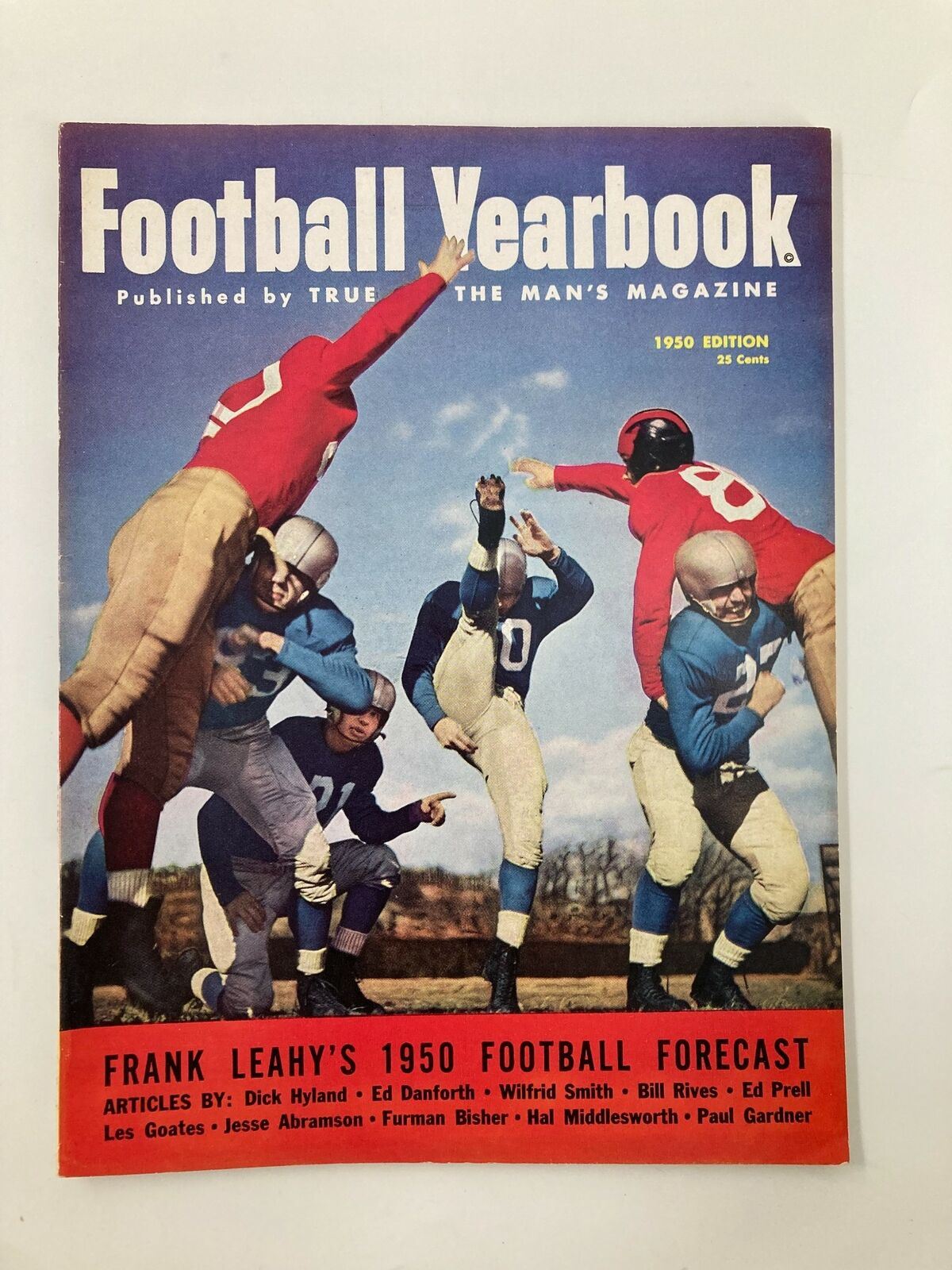 VTG Football Yearbook 1950 Edition Frank Leahy's Football Forecast No Label