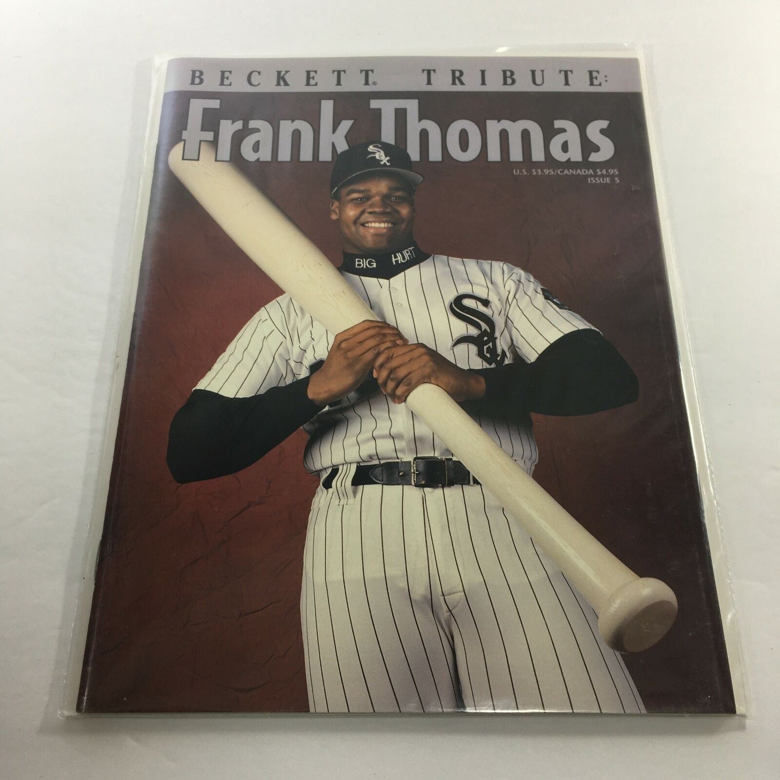 Beckett Tribute: 1994 Issue #5 - Chicago White Sox Frank Thomas