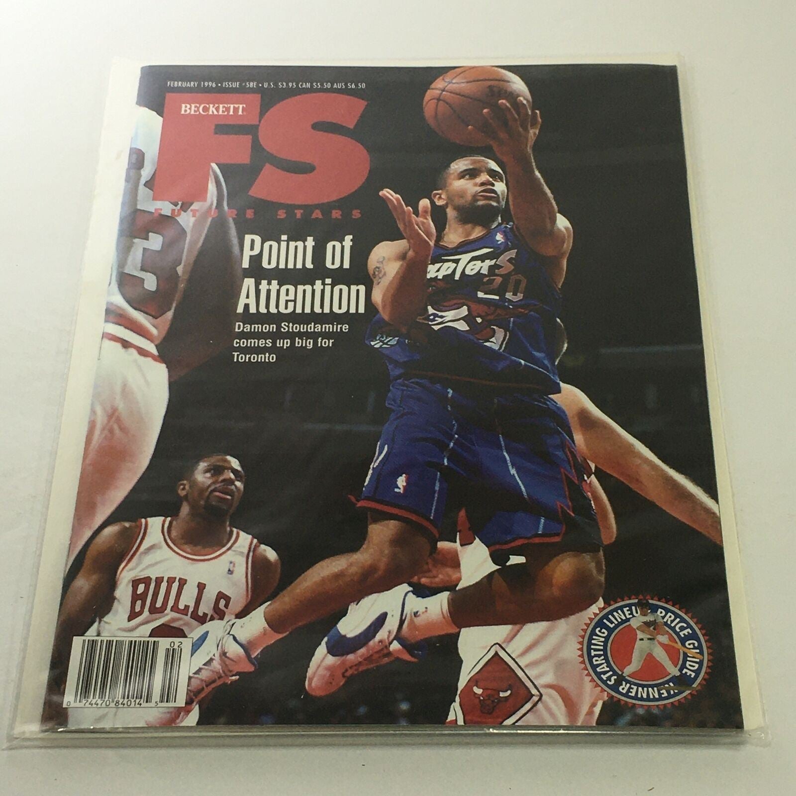 Beckett Future Stars: February 1996 Issue #1996 - Damon Stoudamire