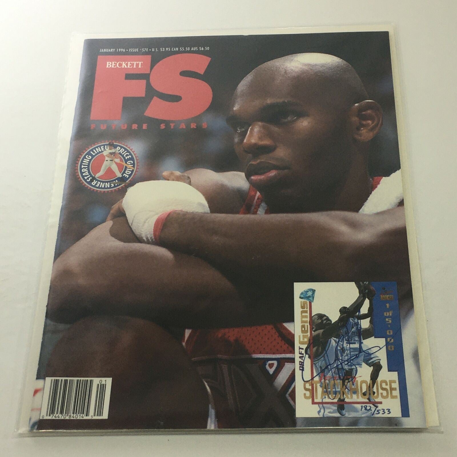 Beckett Future Stars: January 1996 Issue #57E - Jerry Stackhouse