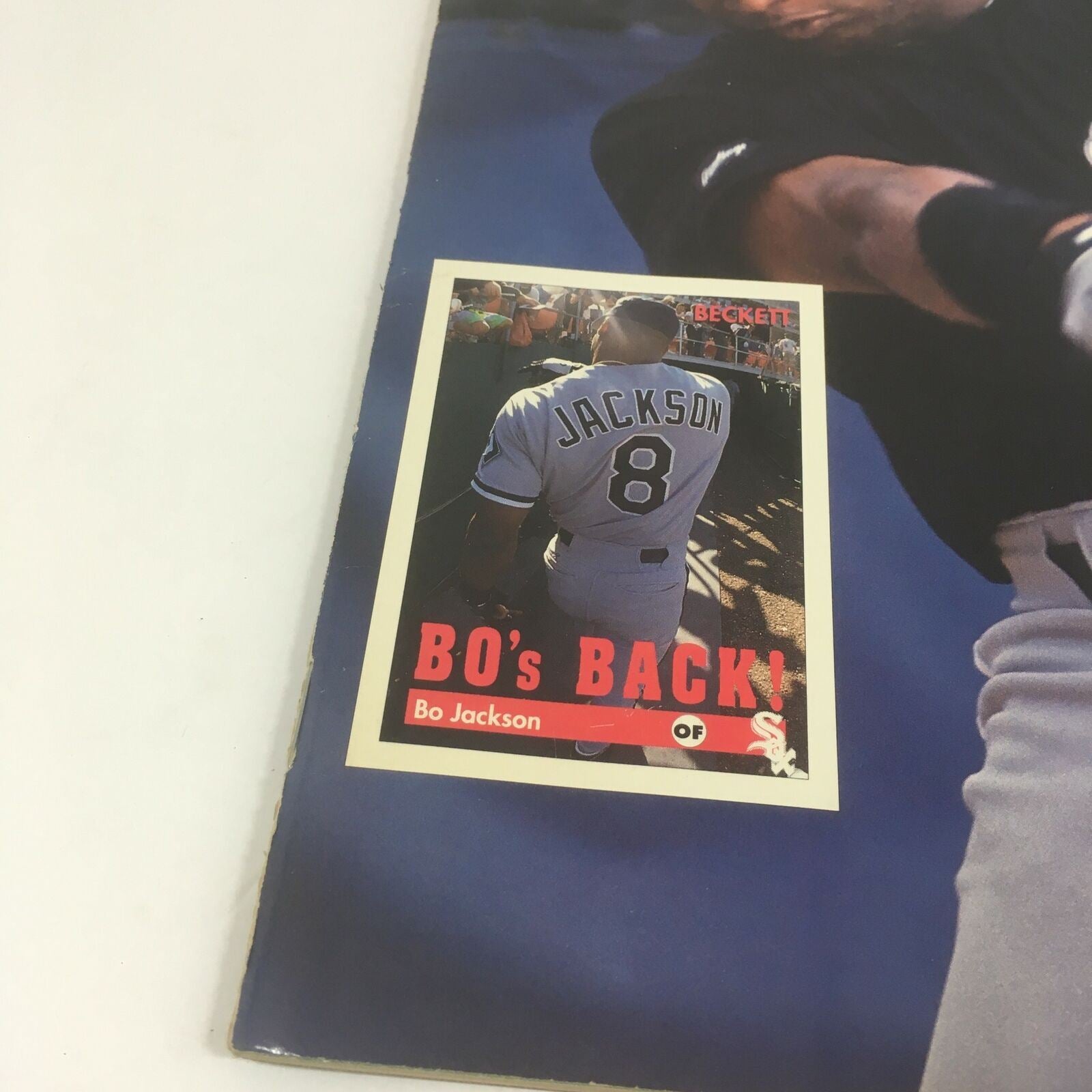 Beckett Baseball Card Monthly Magazine November 1991 Issue #80 - Bo Jackson