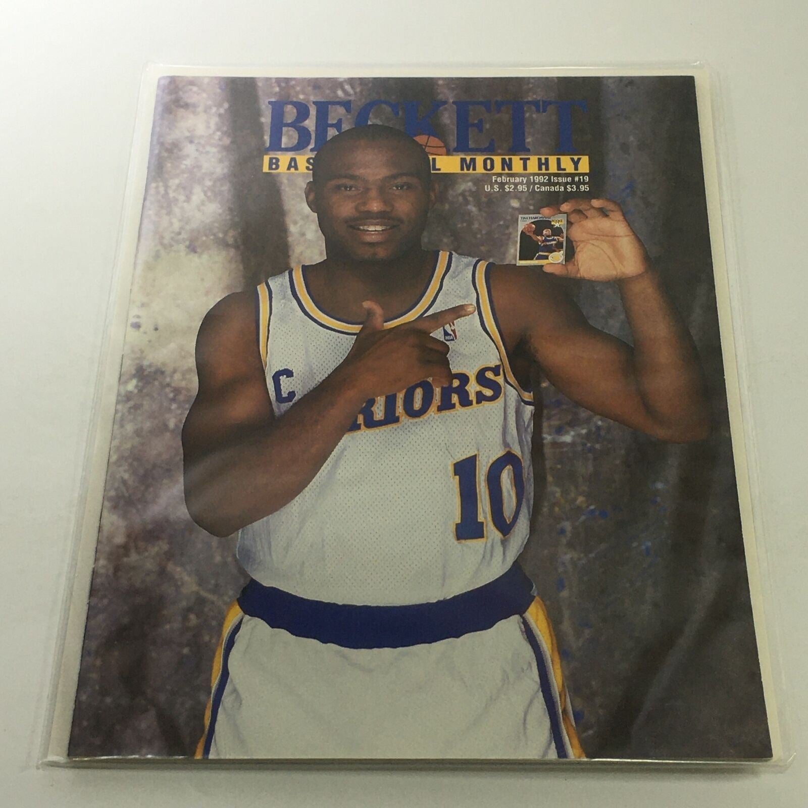 Beckett Basketball Monthly: February 1992 Issue #19 - Warriors Tim Hardaway