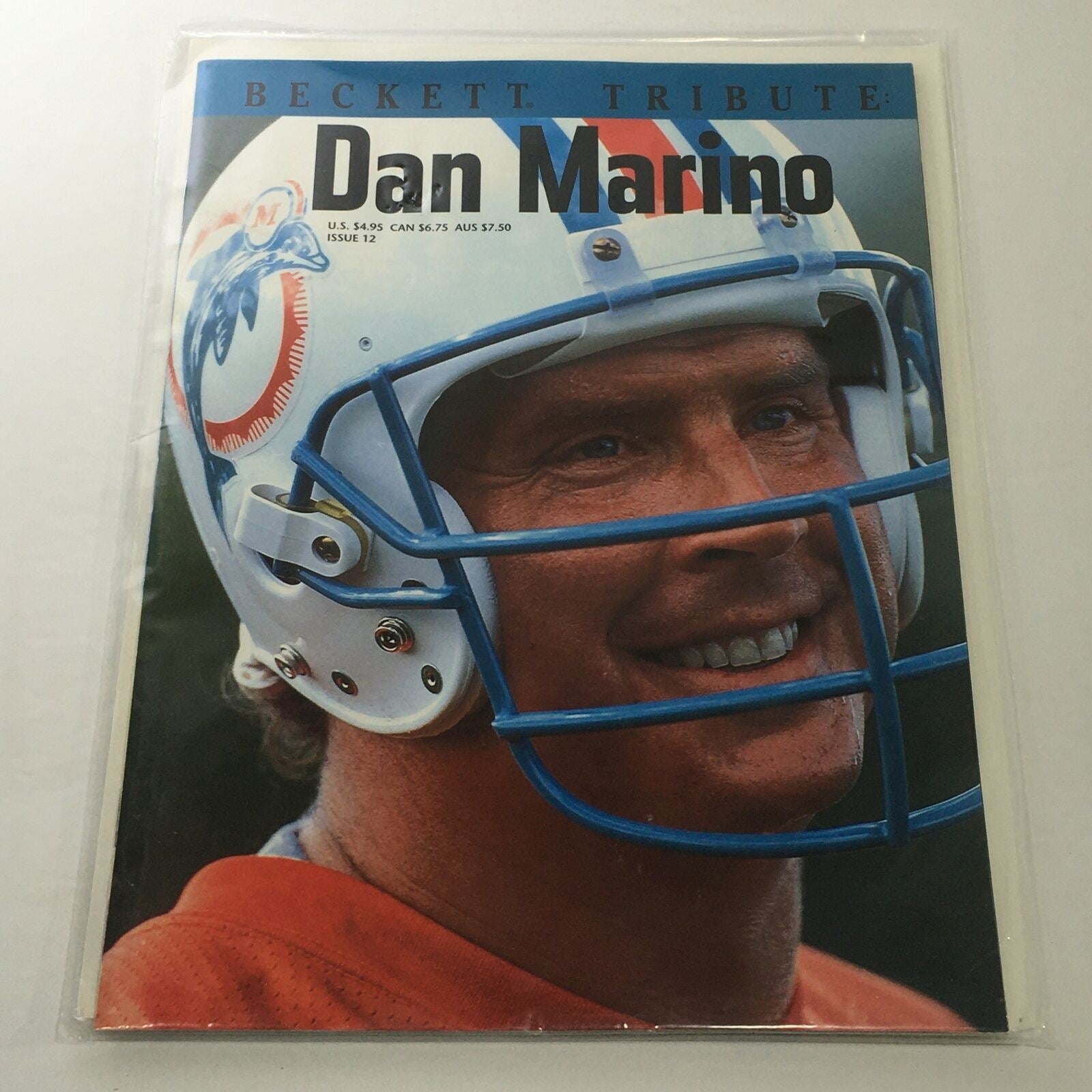 Beckett Tribute: 1995 Issue #12 - NFL Dan Marino