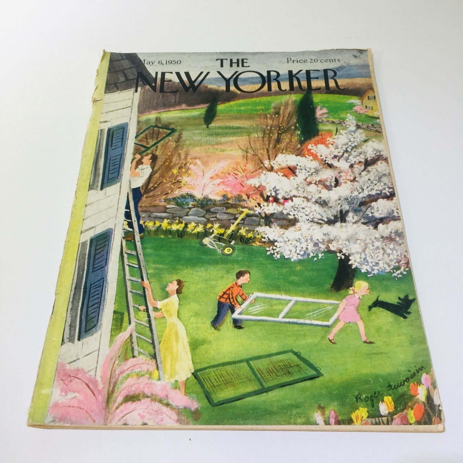 The New Yorker May 6 1950 Full Magazine Theme Cover by Roger Duvoisin