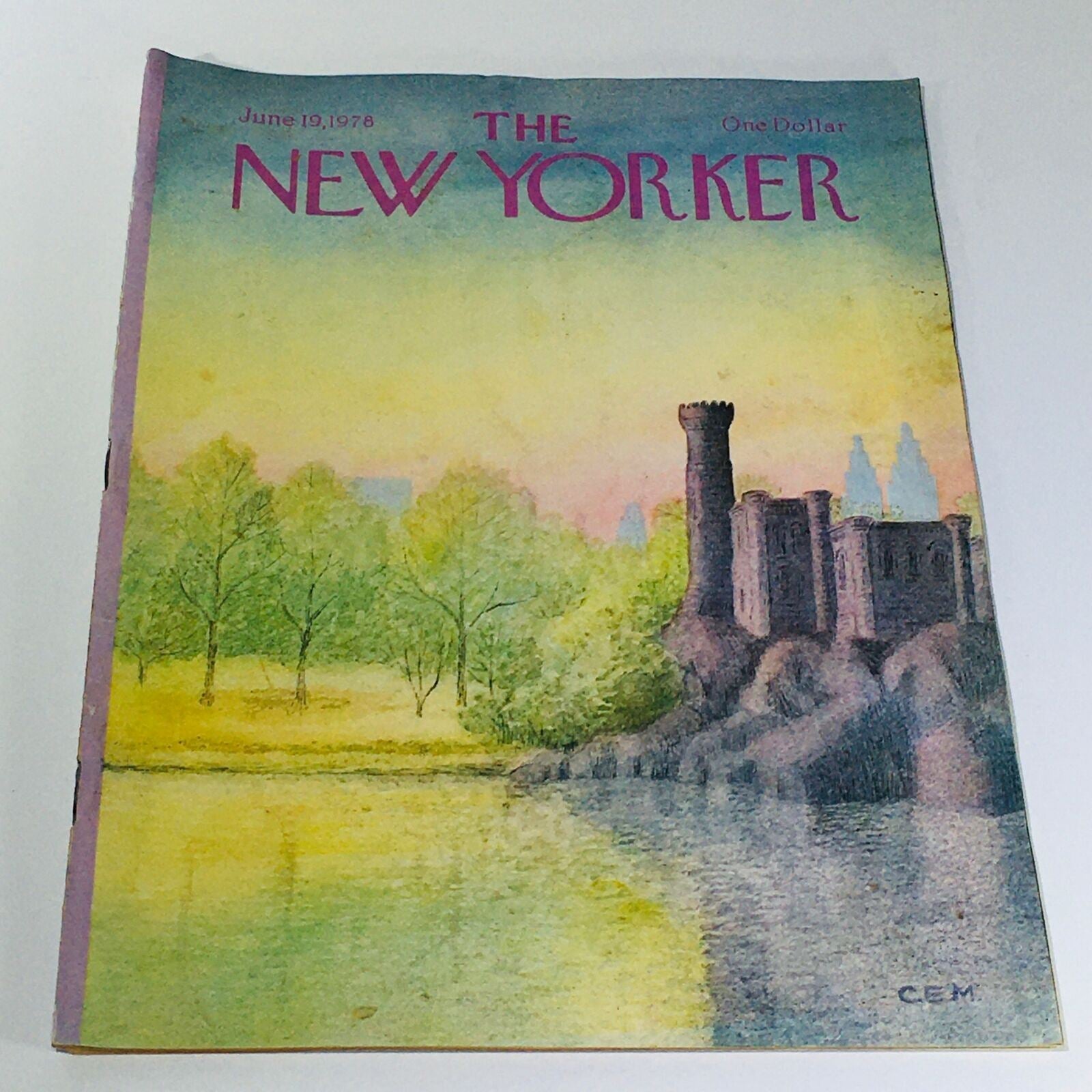 The New Yorker: June 19 1978 Full Magazine/Theme Cover Charles E. Martin