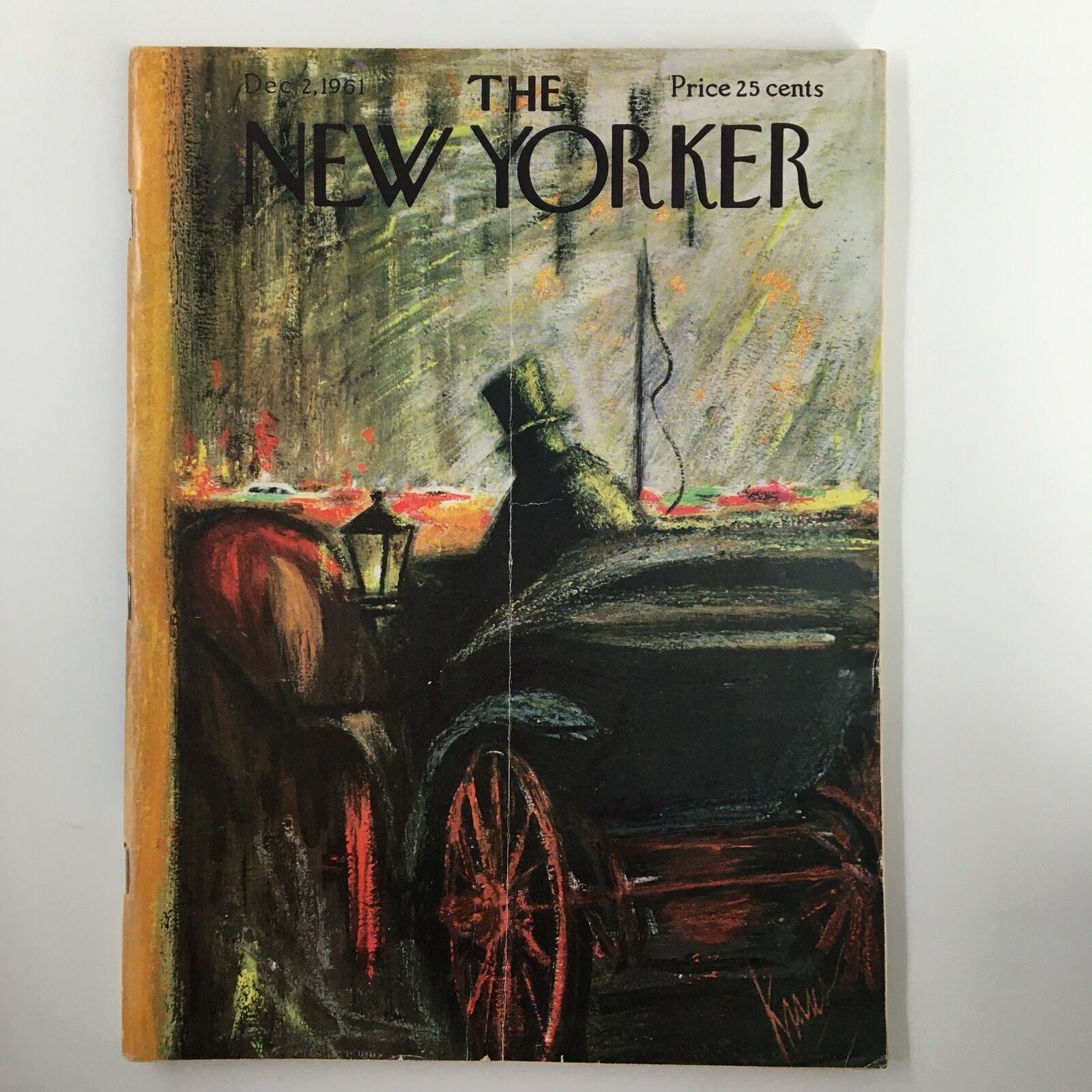 The New Yorker Full Magazine December 2 1961 Coachman by Robert Kraus No Label